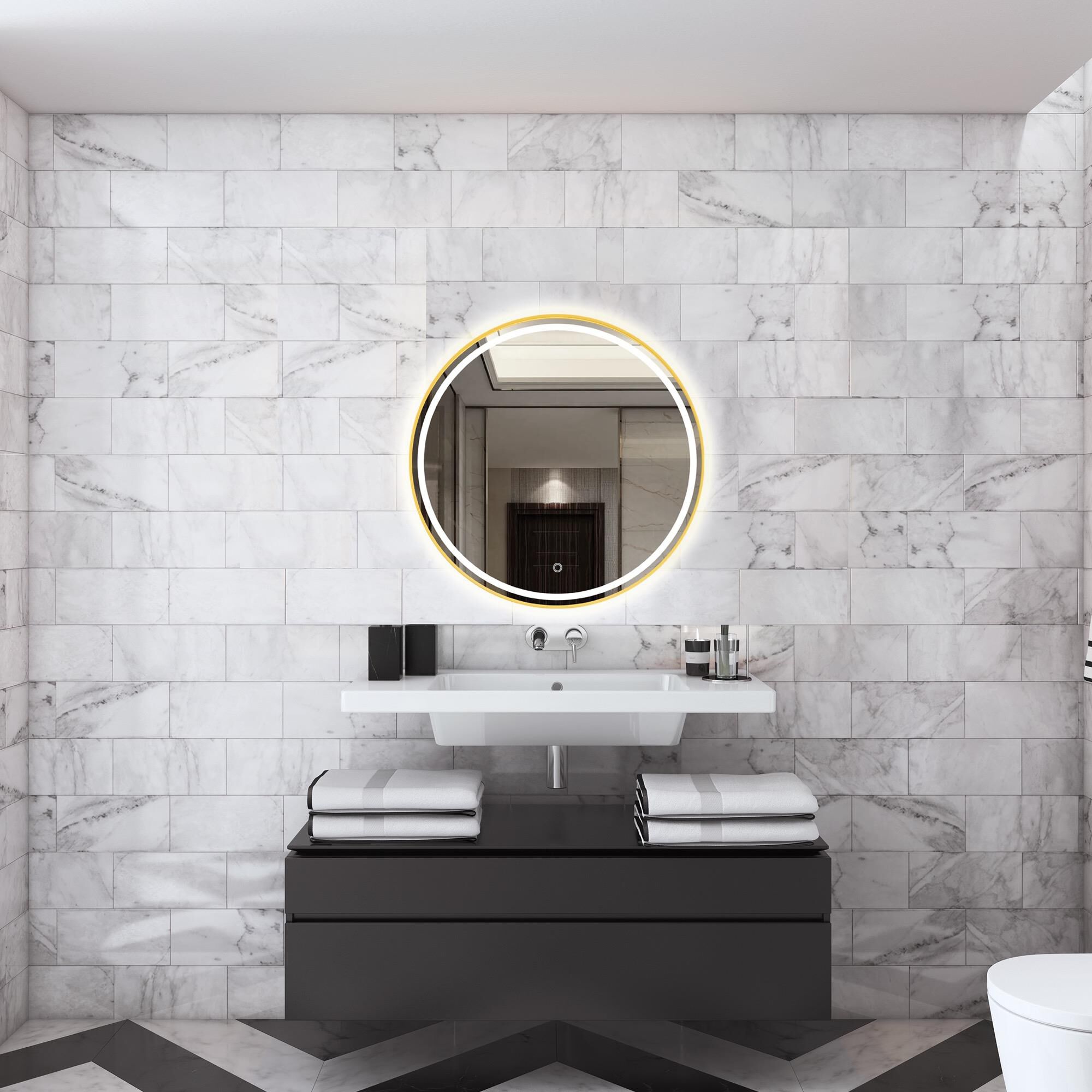 Reflections 32 Inch LED Lighted Mirror,