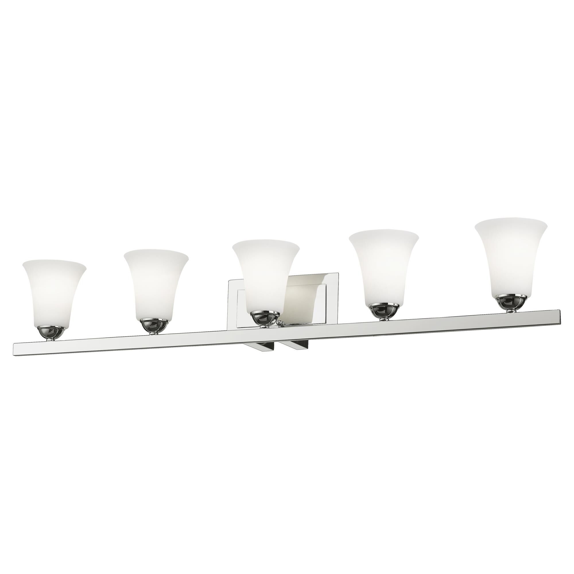 Ridgedale 43 Inch 5 Light Bath Vanity Light by Livex Lighting