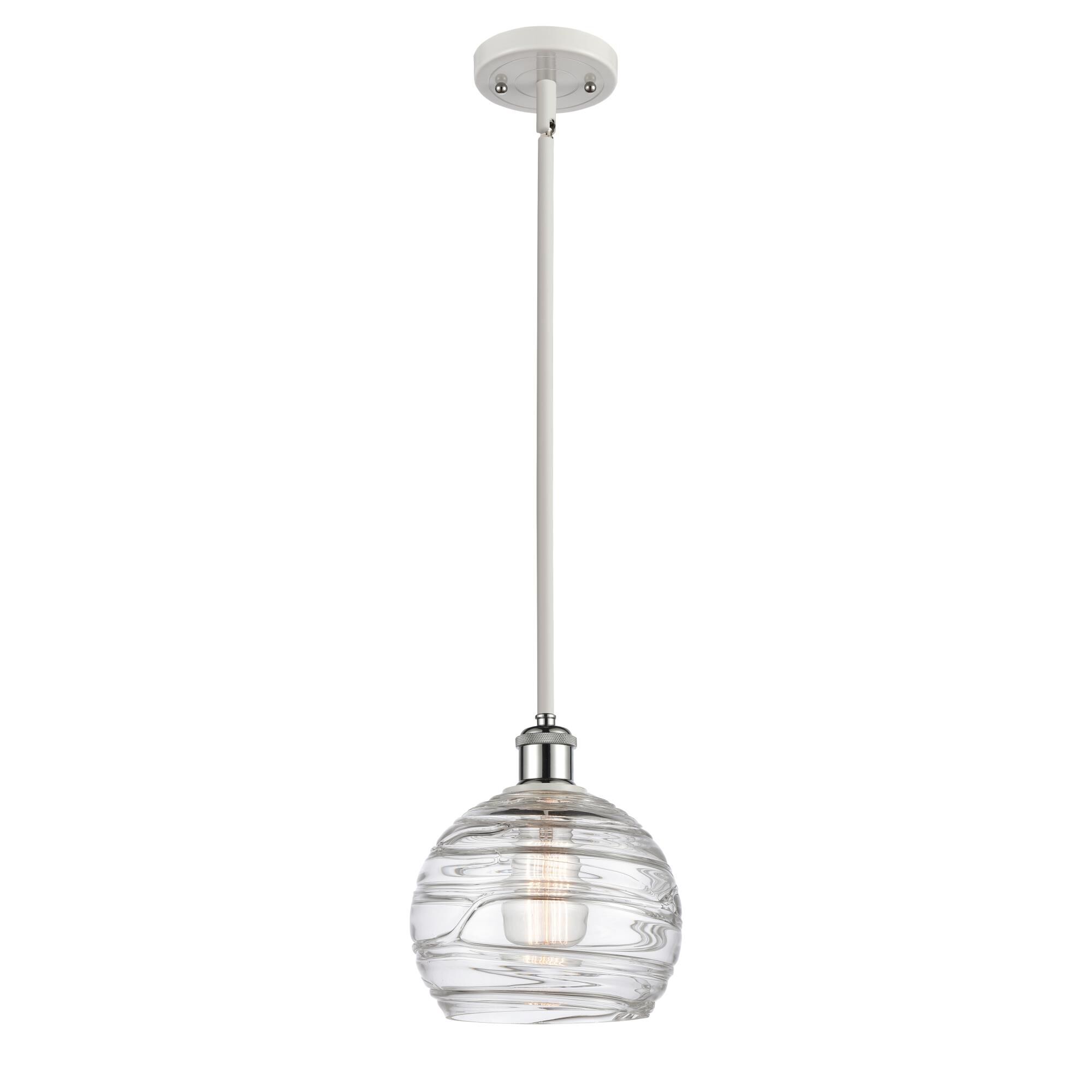 Bruno Marashlian Athens Deco Swirl 8 Inch Mini Pendant by Innovations Lighting