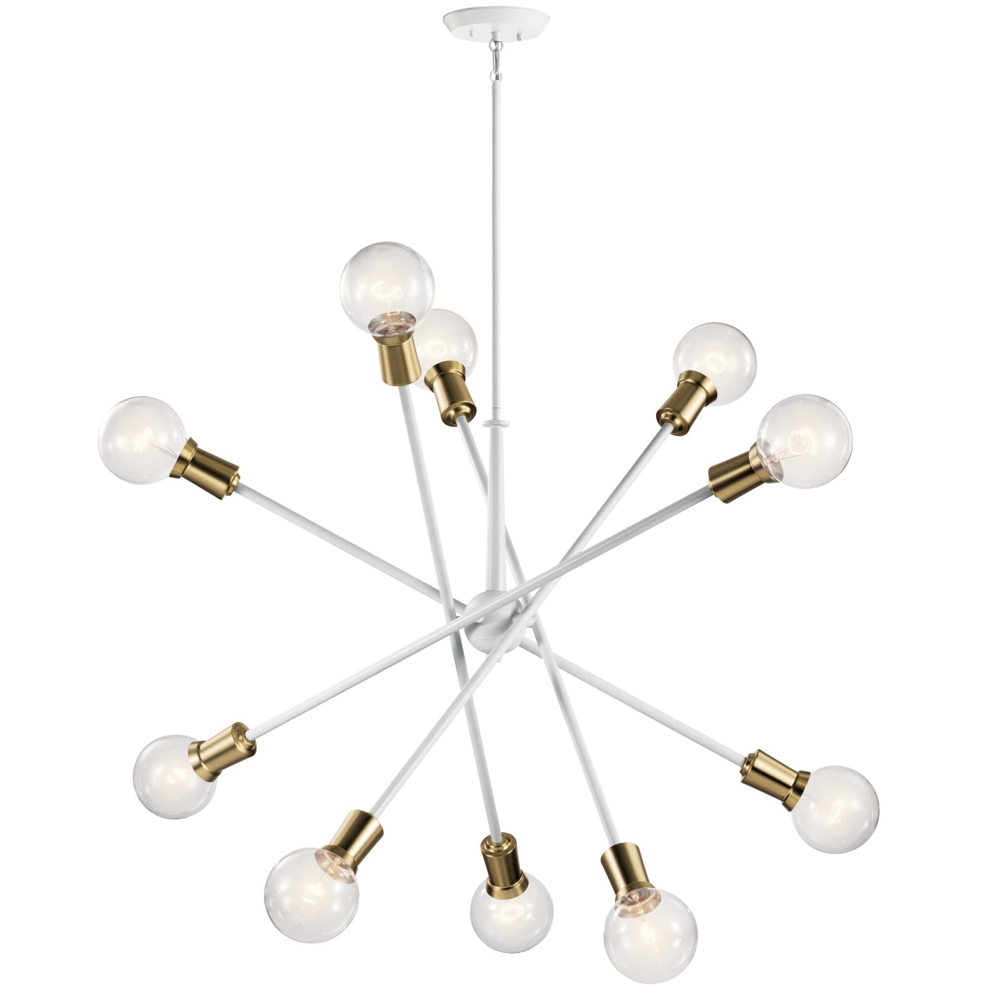 Shown in White finish