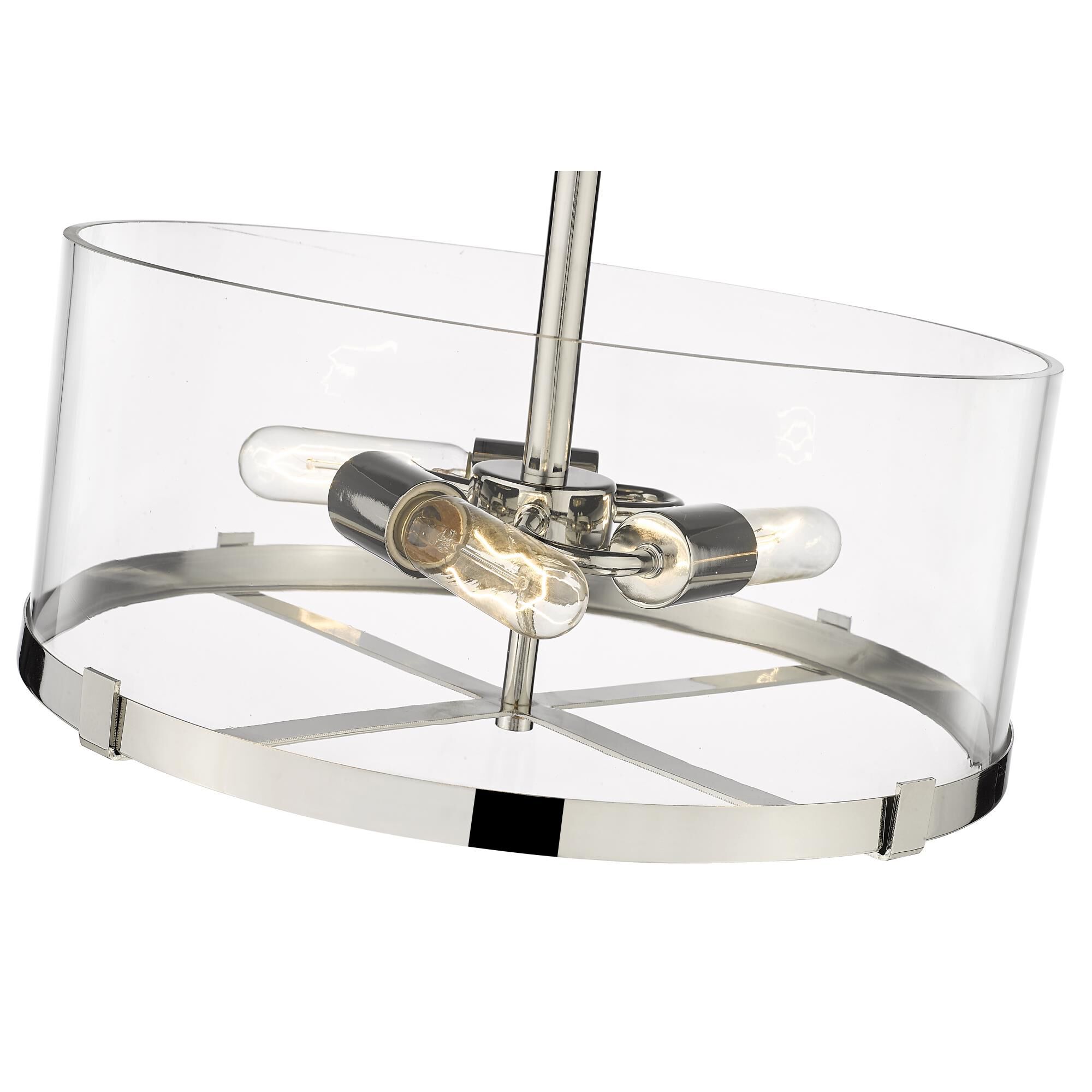 Callista 16 Inch 3 Light Semi Flush Mount by Z-Lite
