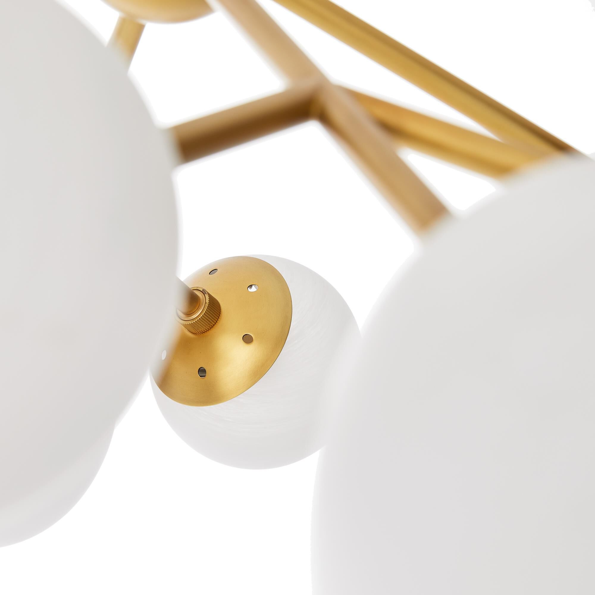 Shown in Brushed Brass finish