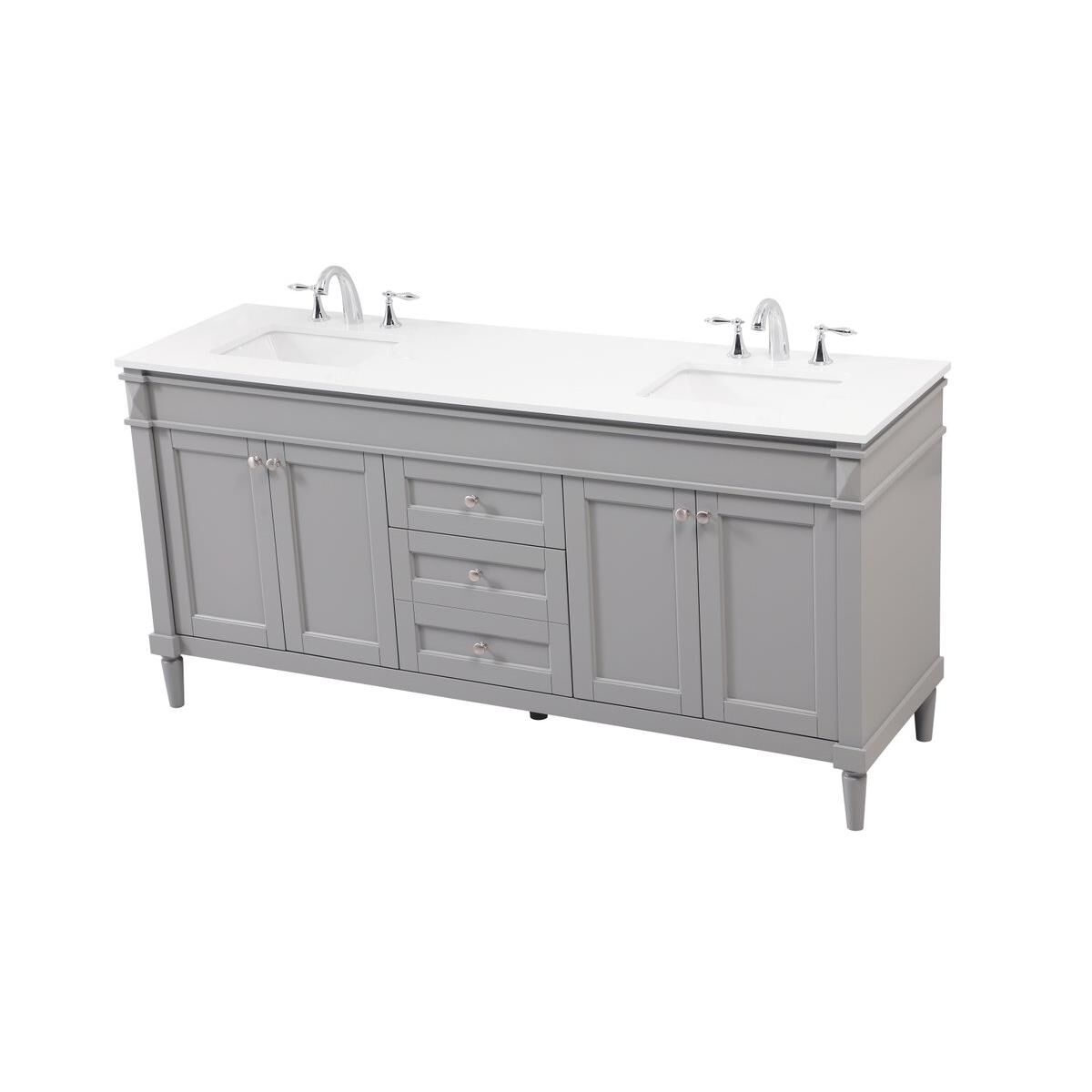 Shown in Grey finish