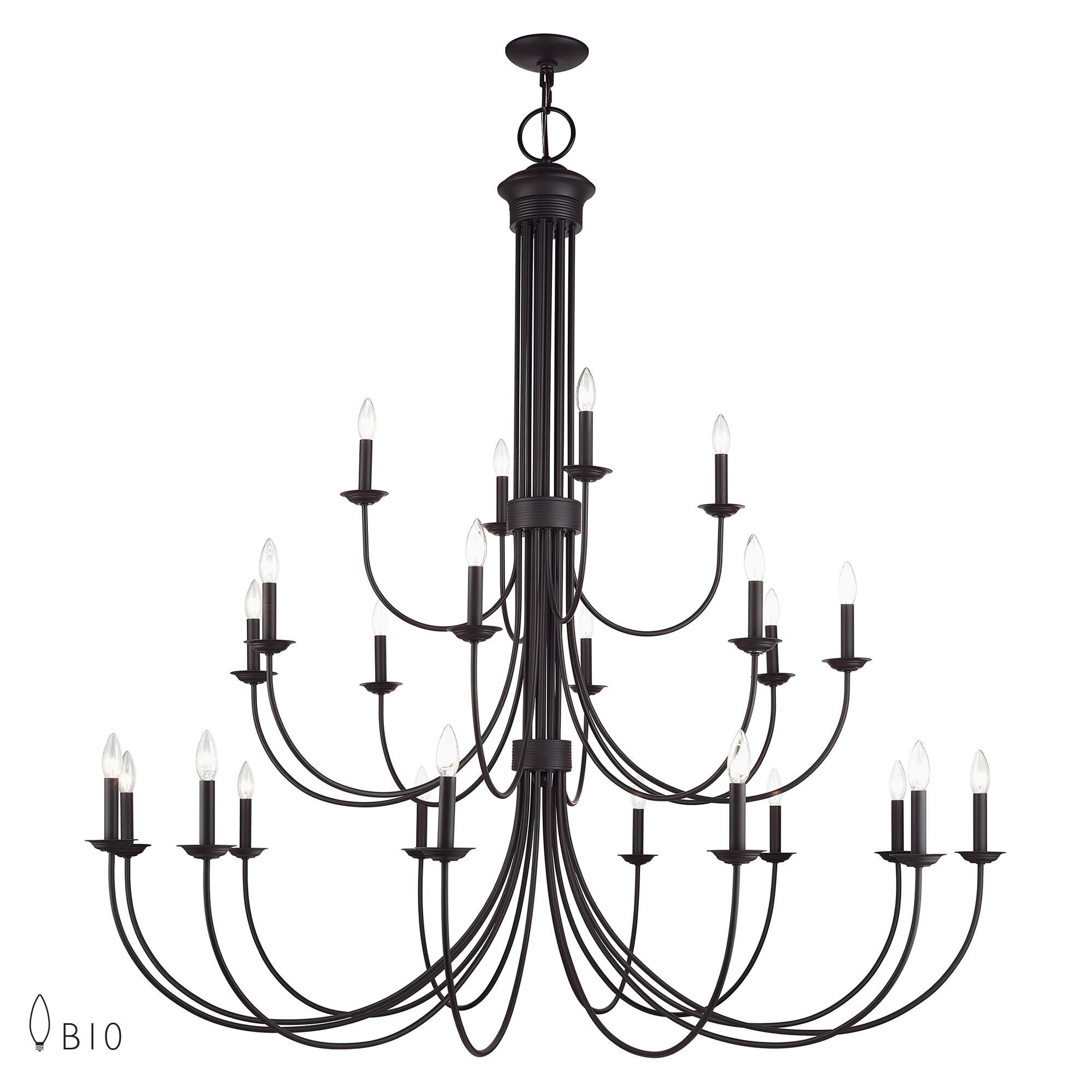 Estate 60 Inch Chandelier by Livex Lighting