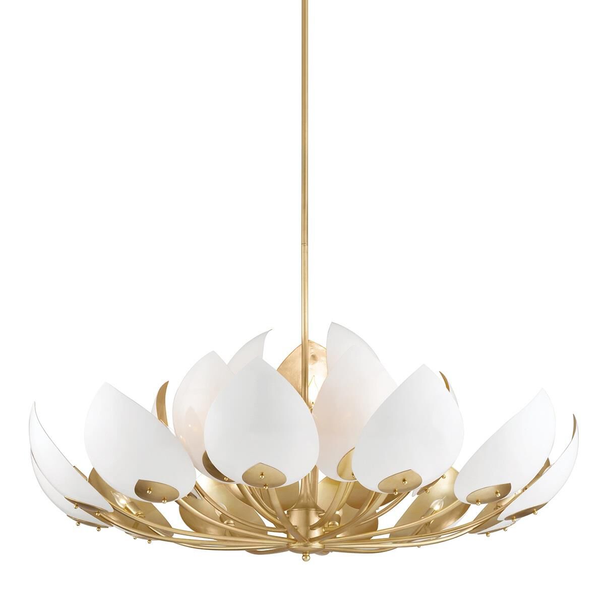 Lotus 54 Inch Chandelier by Hudson Valley Lighting
