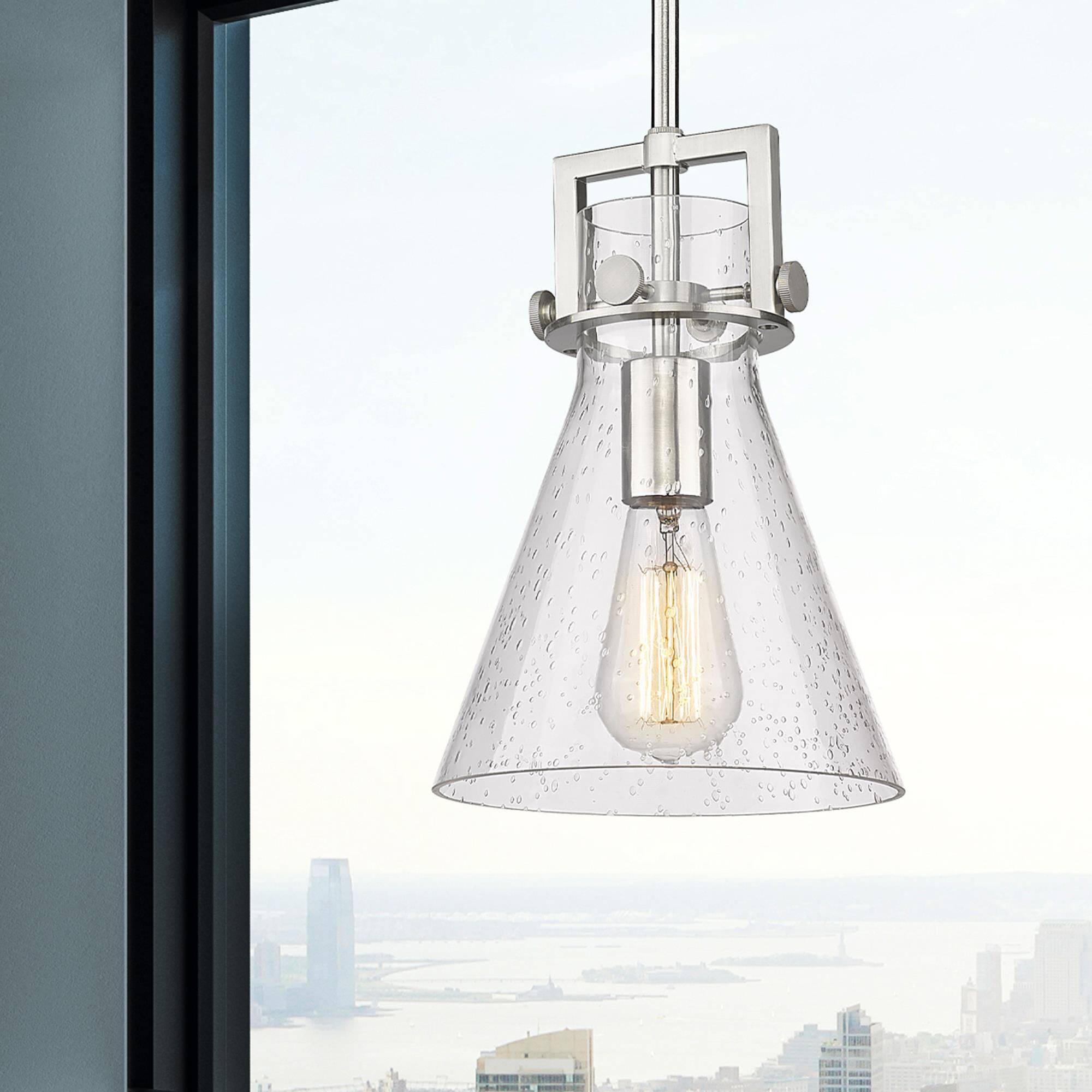 Bruno Marashlian Newton Cone 8 Inch Mini Pendant by Innovations Lighting