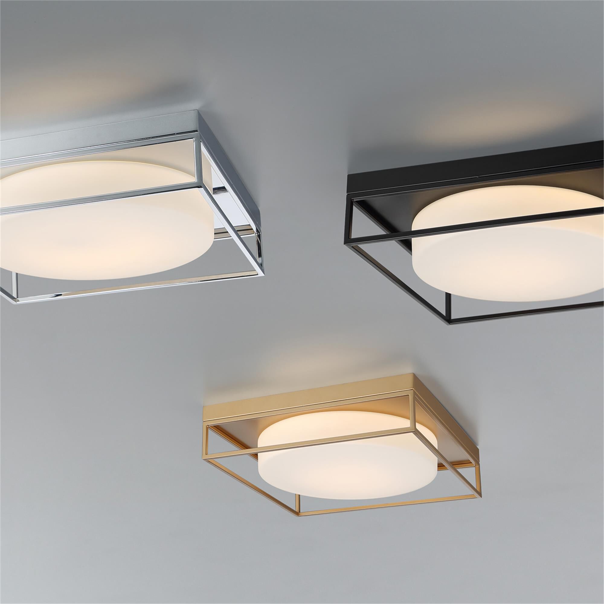 Shown with Glass shade
