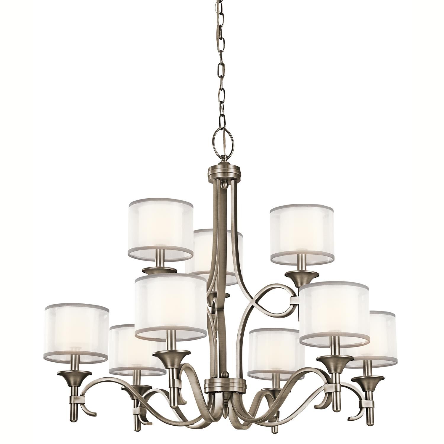 Lacey 34 Inch 9 Light Chandelier by Kichler Lighting
