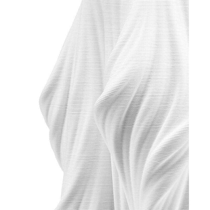 Yin Small White Vase Vase-Urn by Currey and Company