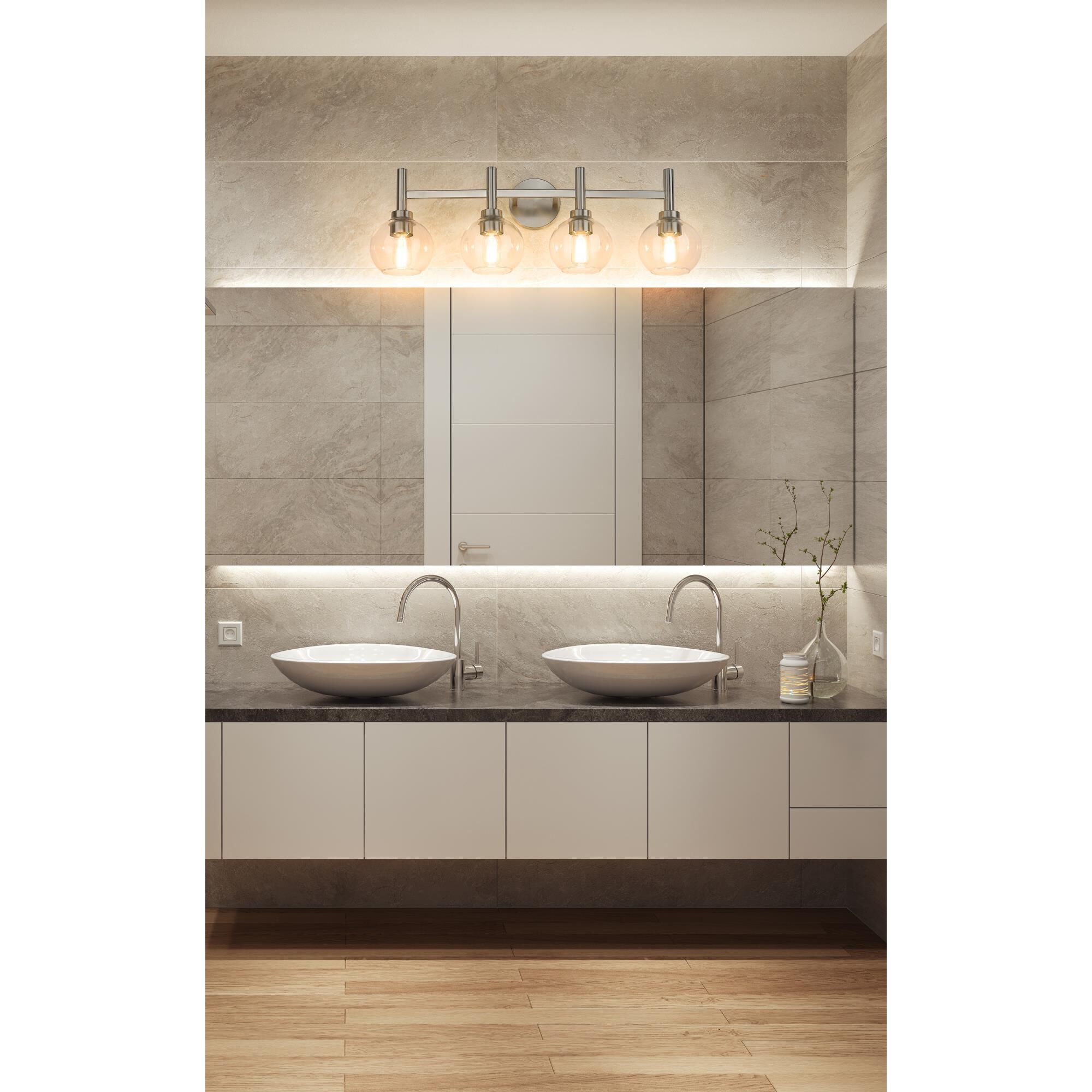 Sutton 31 Inch 4 Light Bath Vanity Light by Z-Lite