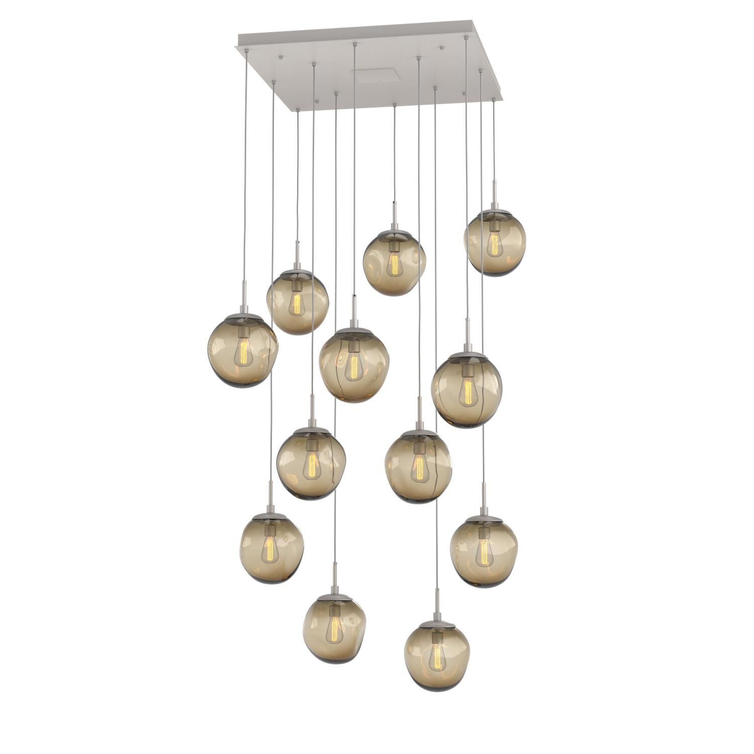 Levi Wilson Nebula 38 Inch 12 Light Multi Light Pendant by Hammerton Studio