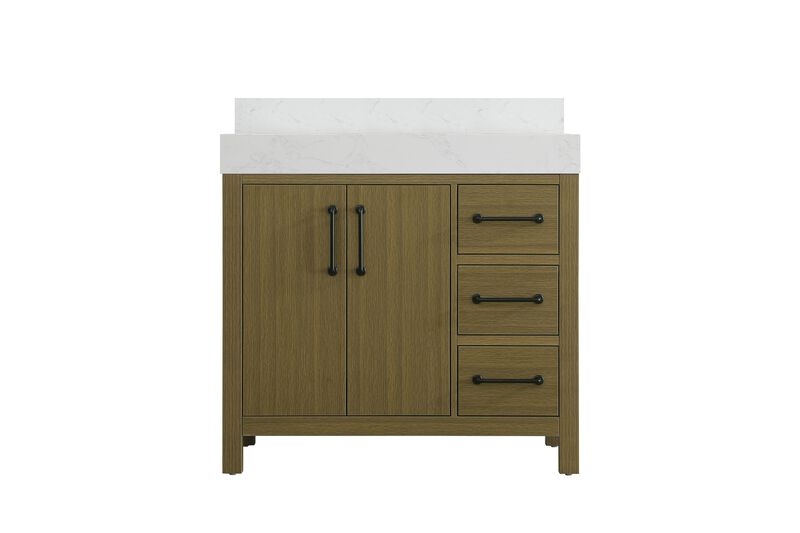 Nathan 36 Inch Bath Vanity by Elegant Dcor