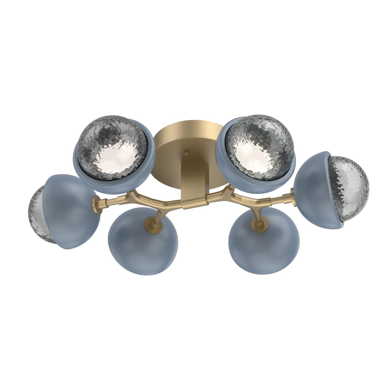 Levi Wilson Cabochon 27 Inch Flush Mount by Hammerton Studio