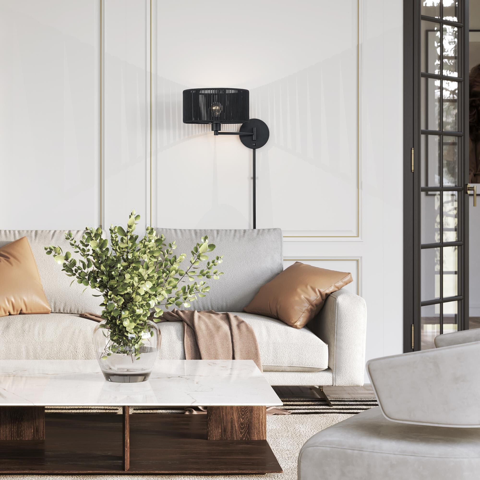 Acordia 11 Inch Wall Swing Lamp by Livex Lighting