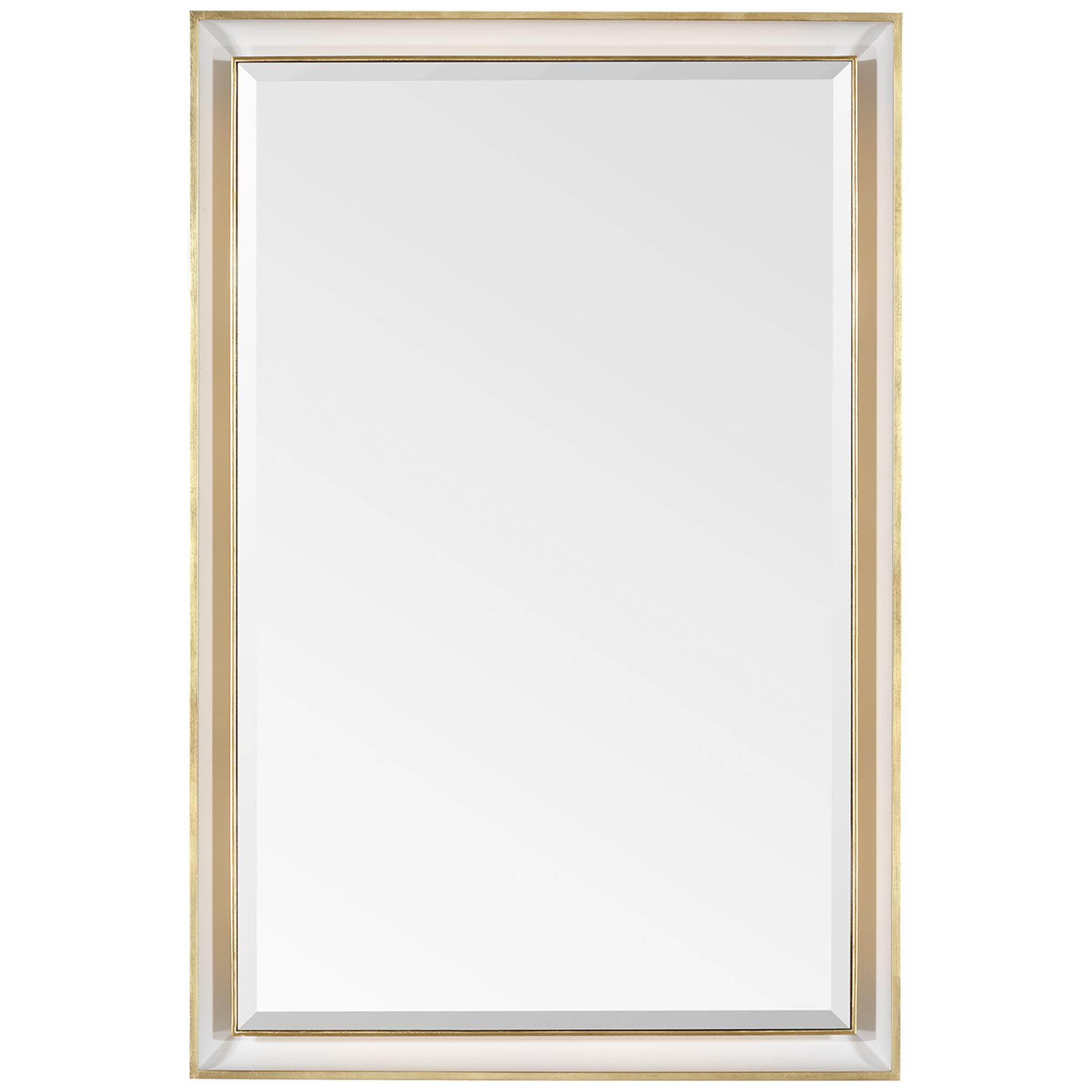 Shown in Matte White And Gild finish