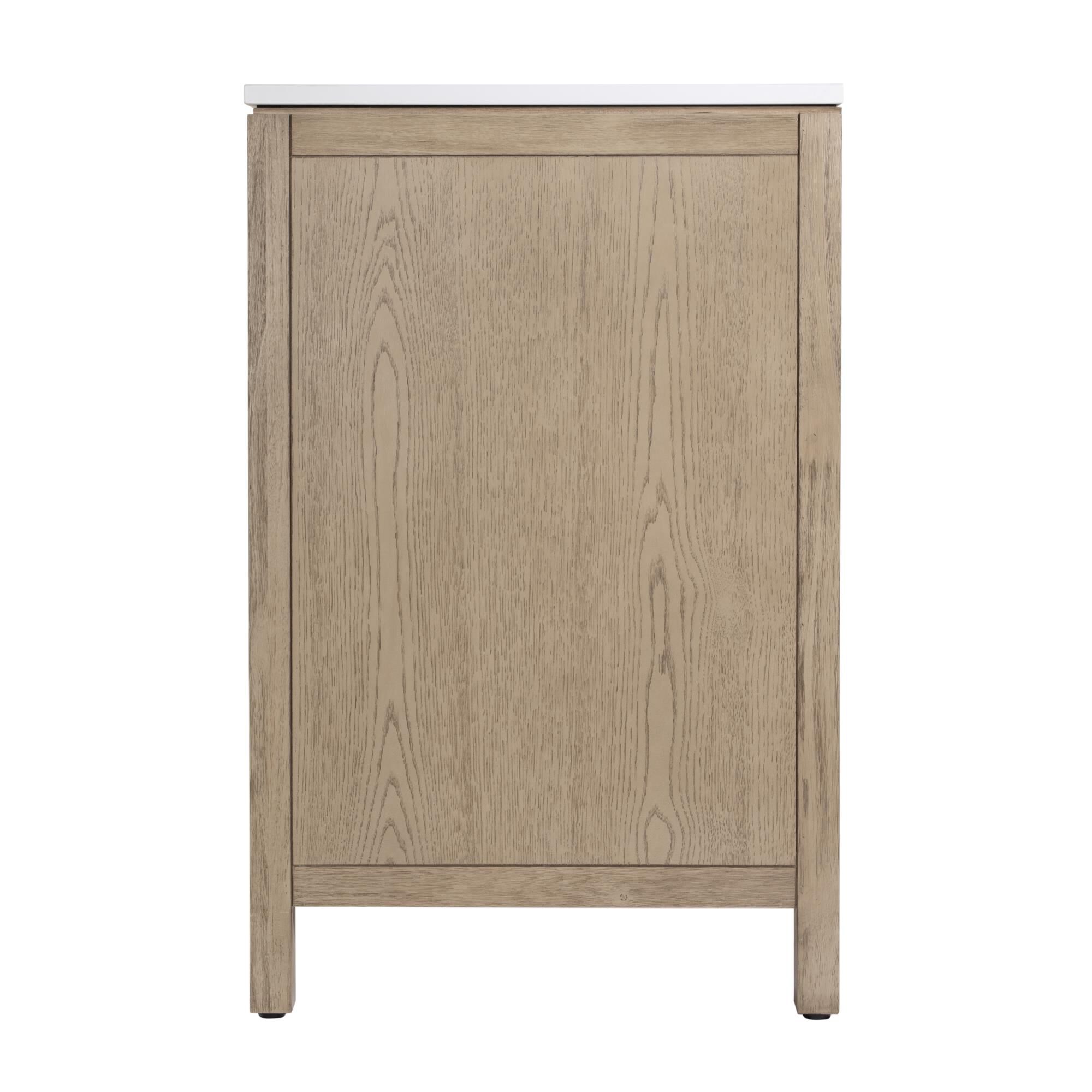 Shown in Light Oak finish