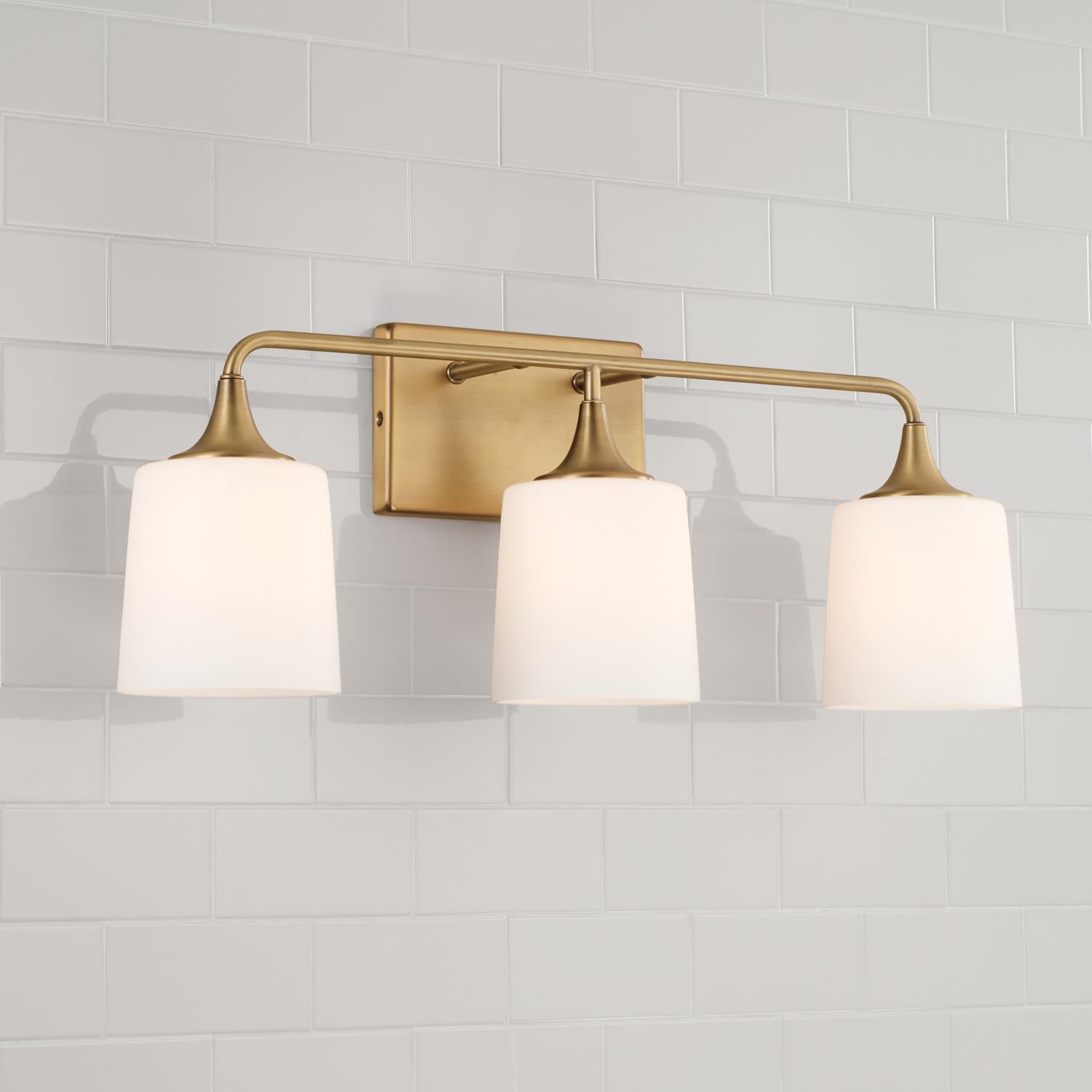 Presley 26 Inch 3 Light Bath Vanity Light by Homeplace by Capital Lighting Fixture Company