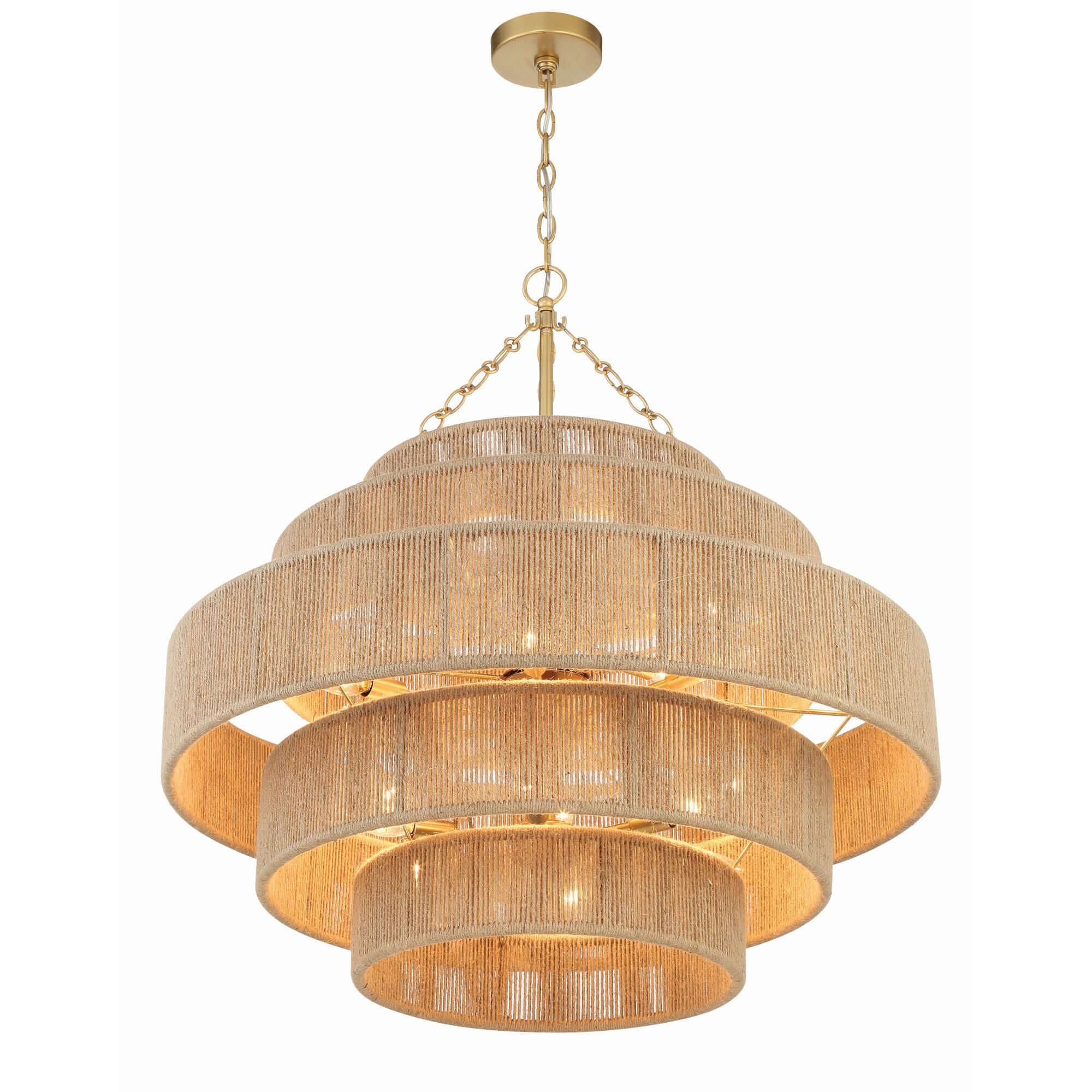 Shyla 32 Inch 20 Light Chandelier by Crystorama