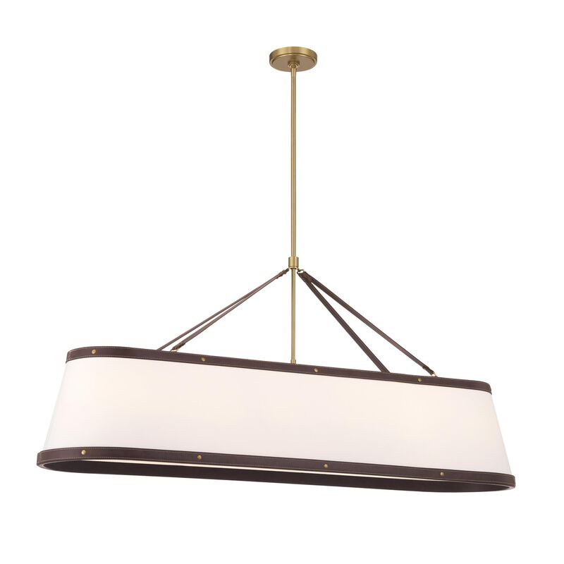 Callahan Medium Linear Chandelier by Crystorama