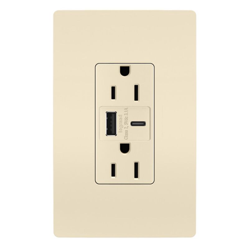 Radiant Electrical Outlet by Legrand