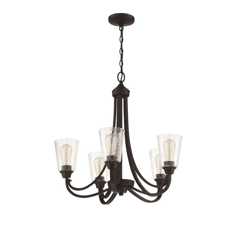 Grace 26 Inch 5 Light Chandelier by Craftmade