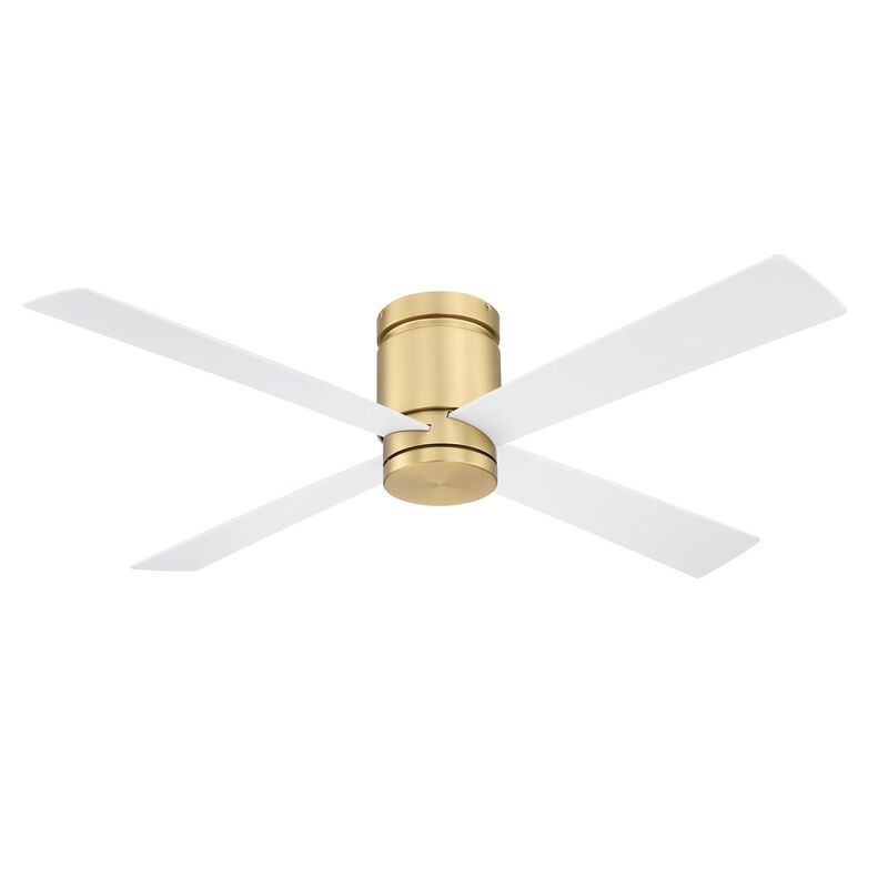 Kwartet 52 Inch Flush Mount Fan with Light Kit by Fanimation