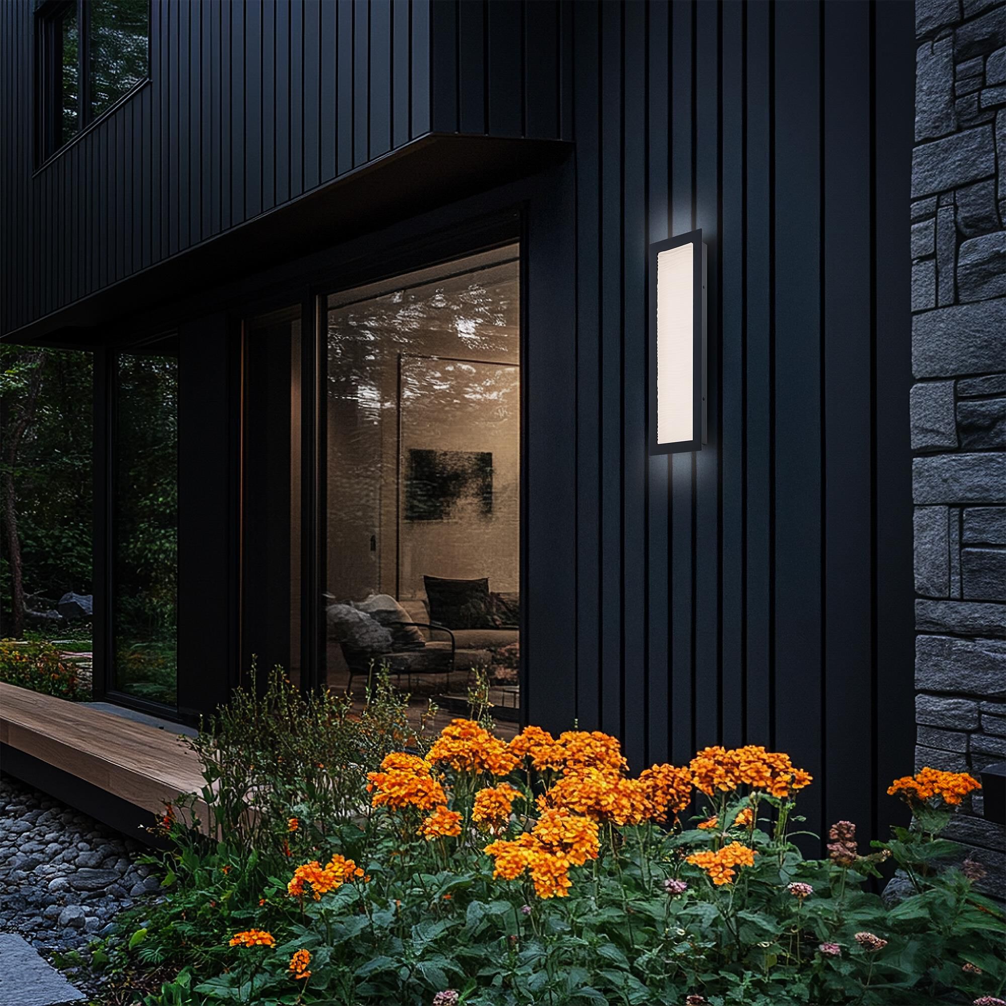 Shown in Black finish