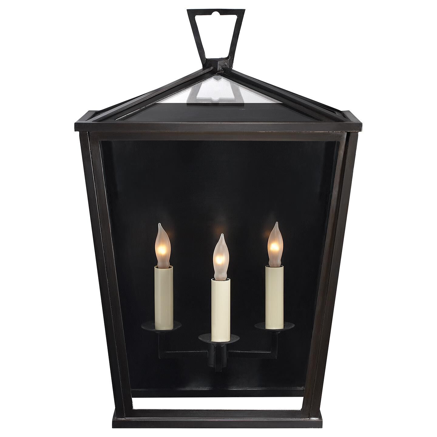 Chapman & Myers Darlana 18 Inch Tall 3 Light Outdoor Wall Light by Visual Comfort Signature Collection