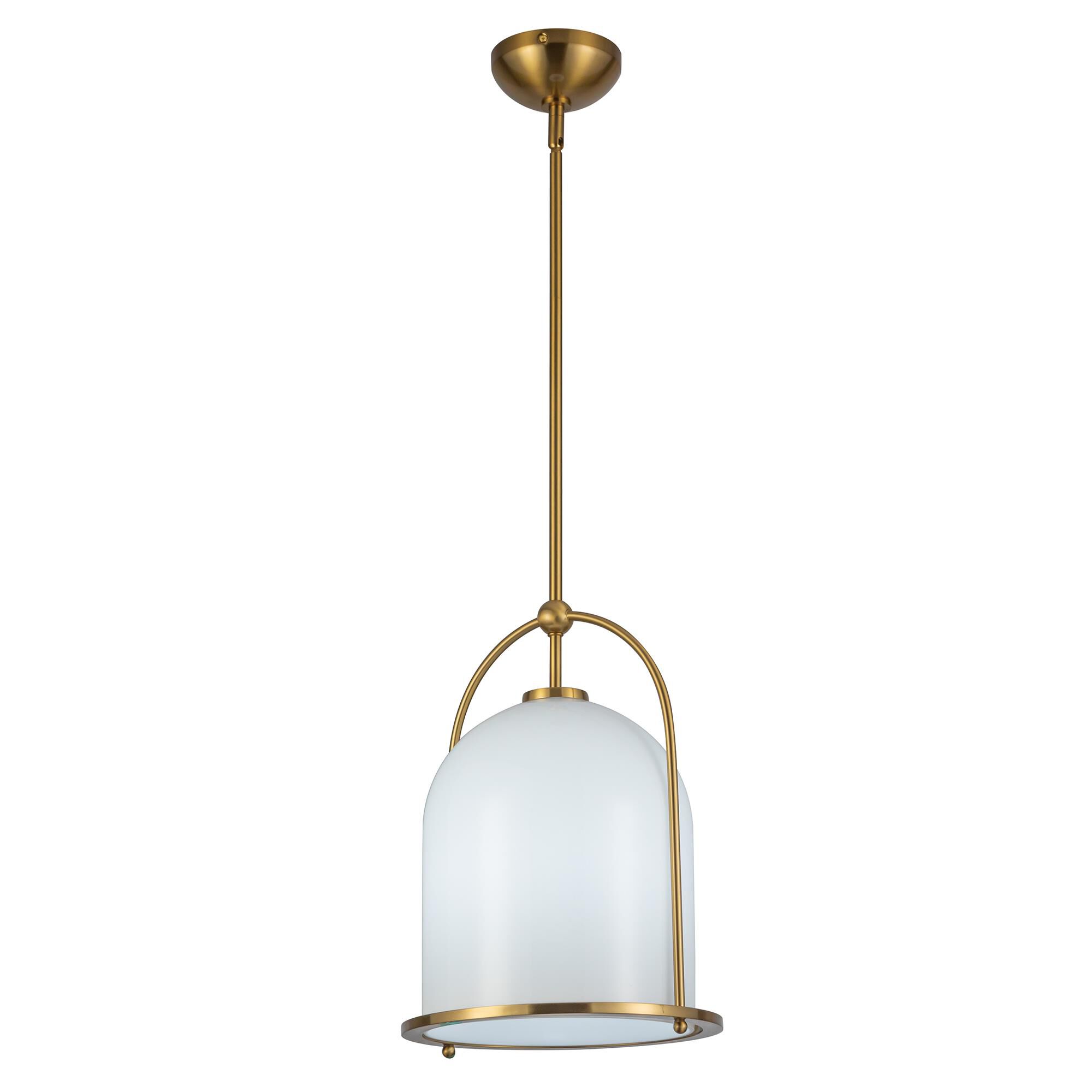 Shown in Brushed Brass finish
