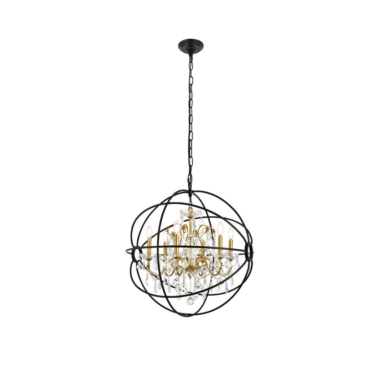 Cordelia 25 Inch Large Pendant by Elegant Lighting