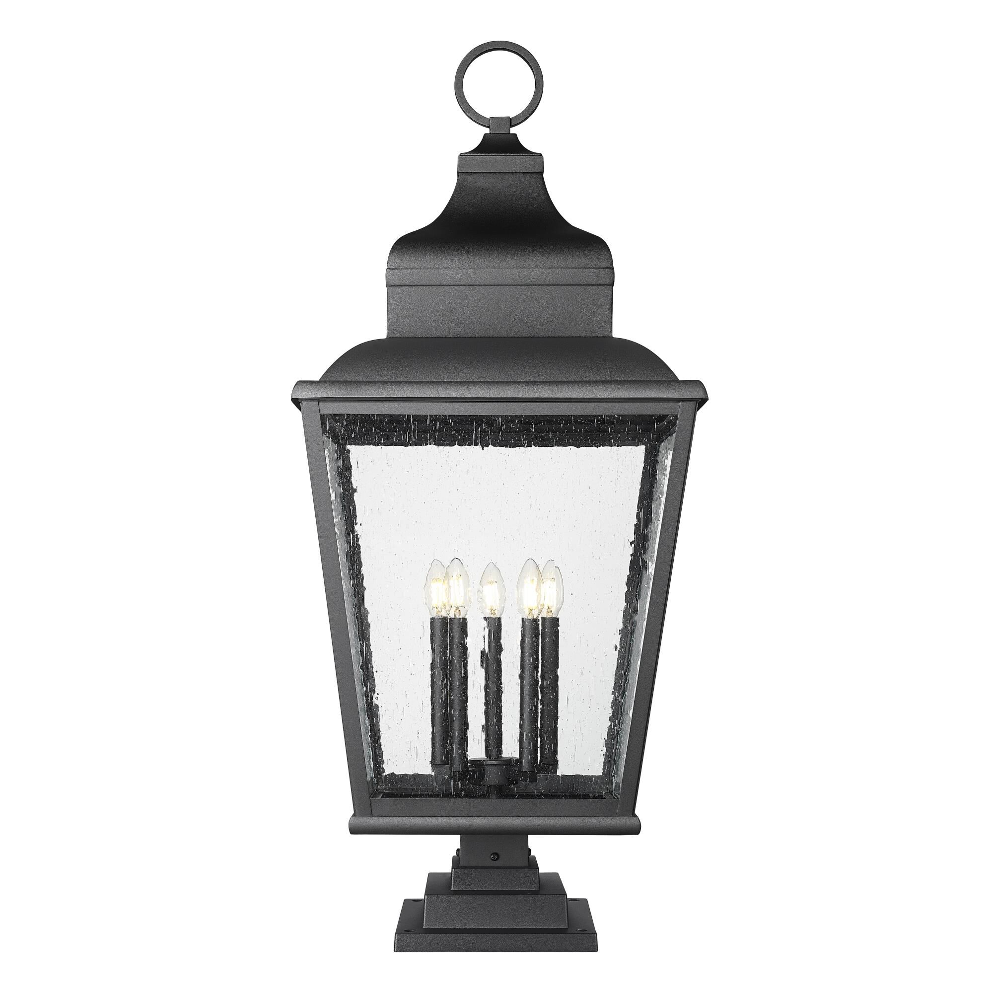 Raphael 43 Inch Outdoor Pier Lamp by Z-lite