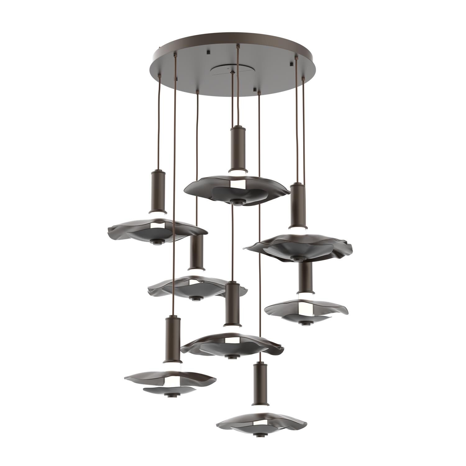 Levi Wilson Cumulus 37 Inch Multi Light Pendant by Hammerton Studio