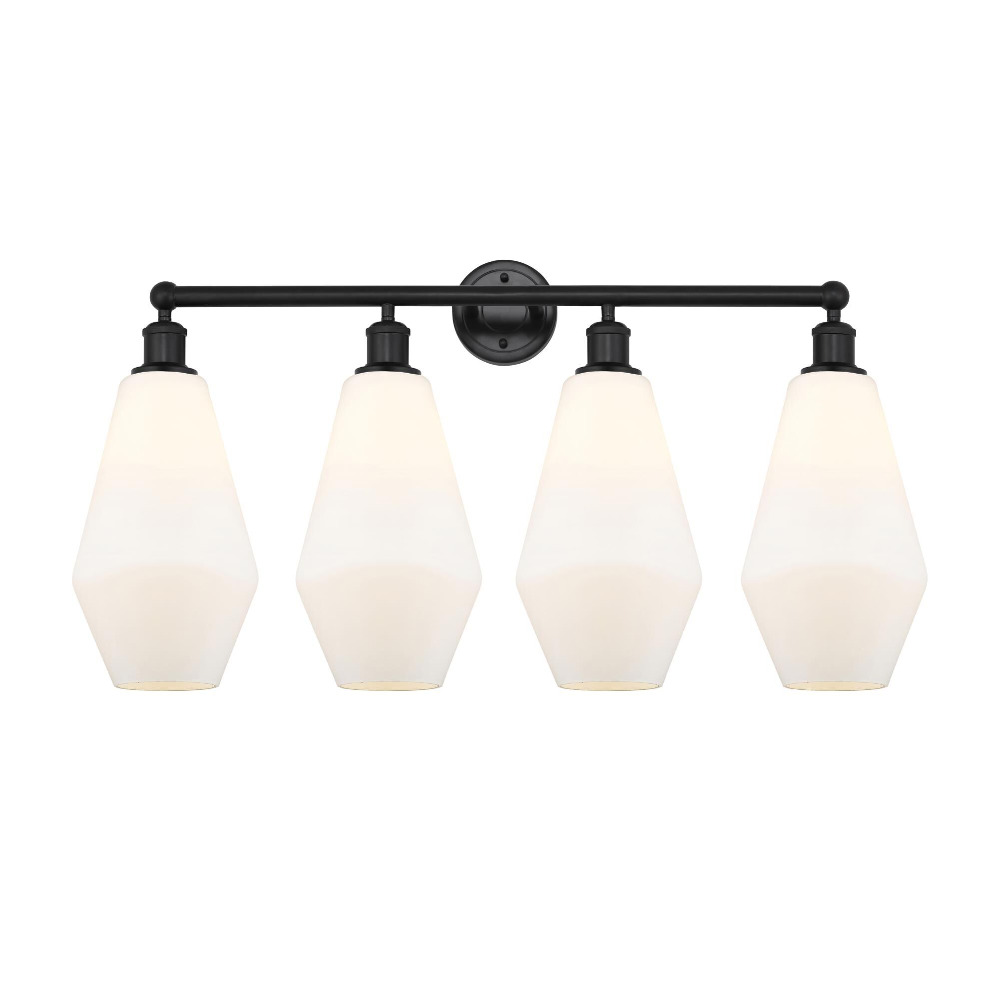 Shown in Matte Black finish and Cased Matte White glass