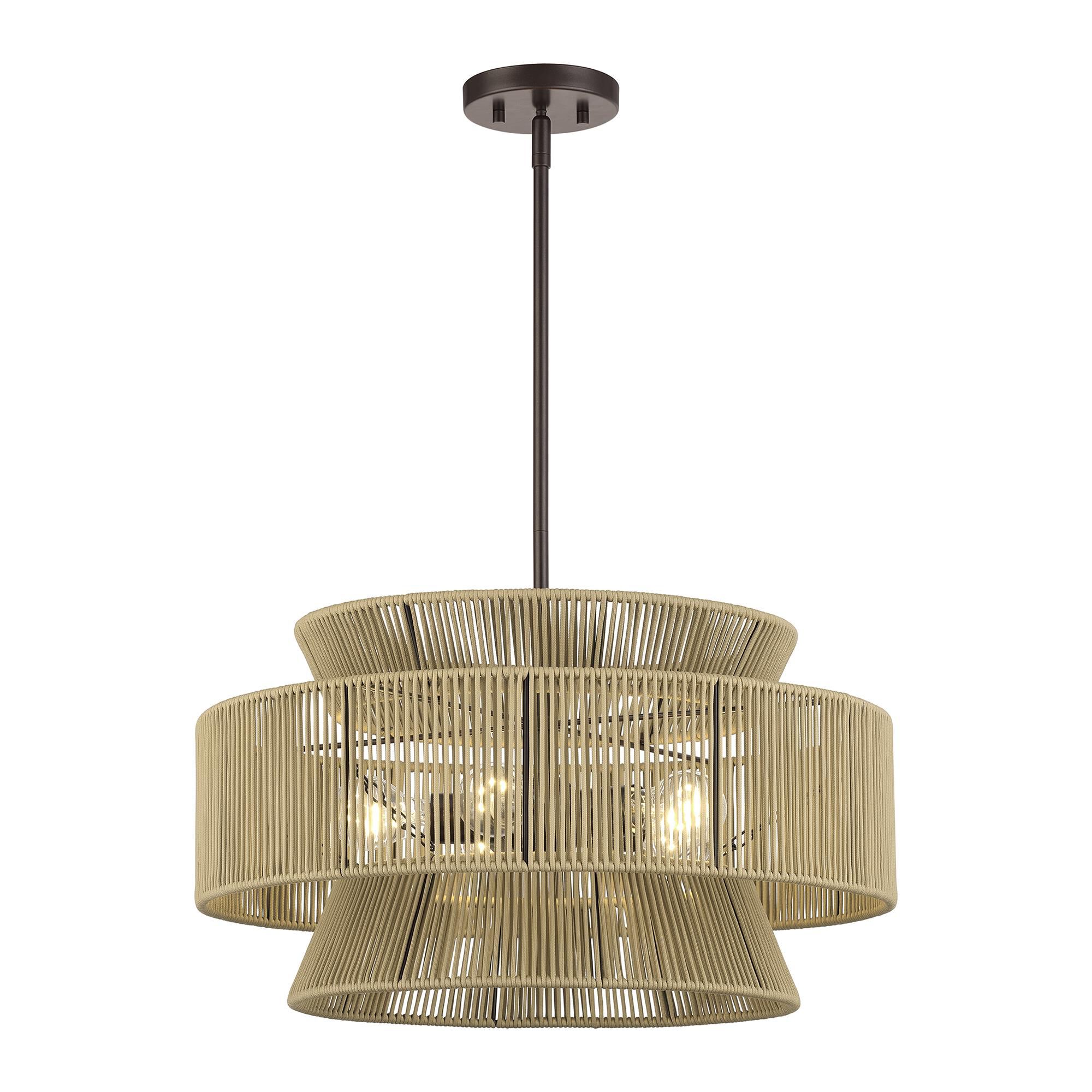 Florell 22 Inch Large Pendant by Livex Lighting