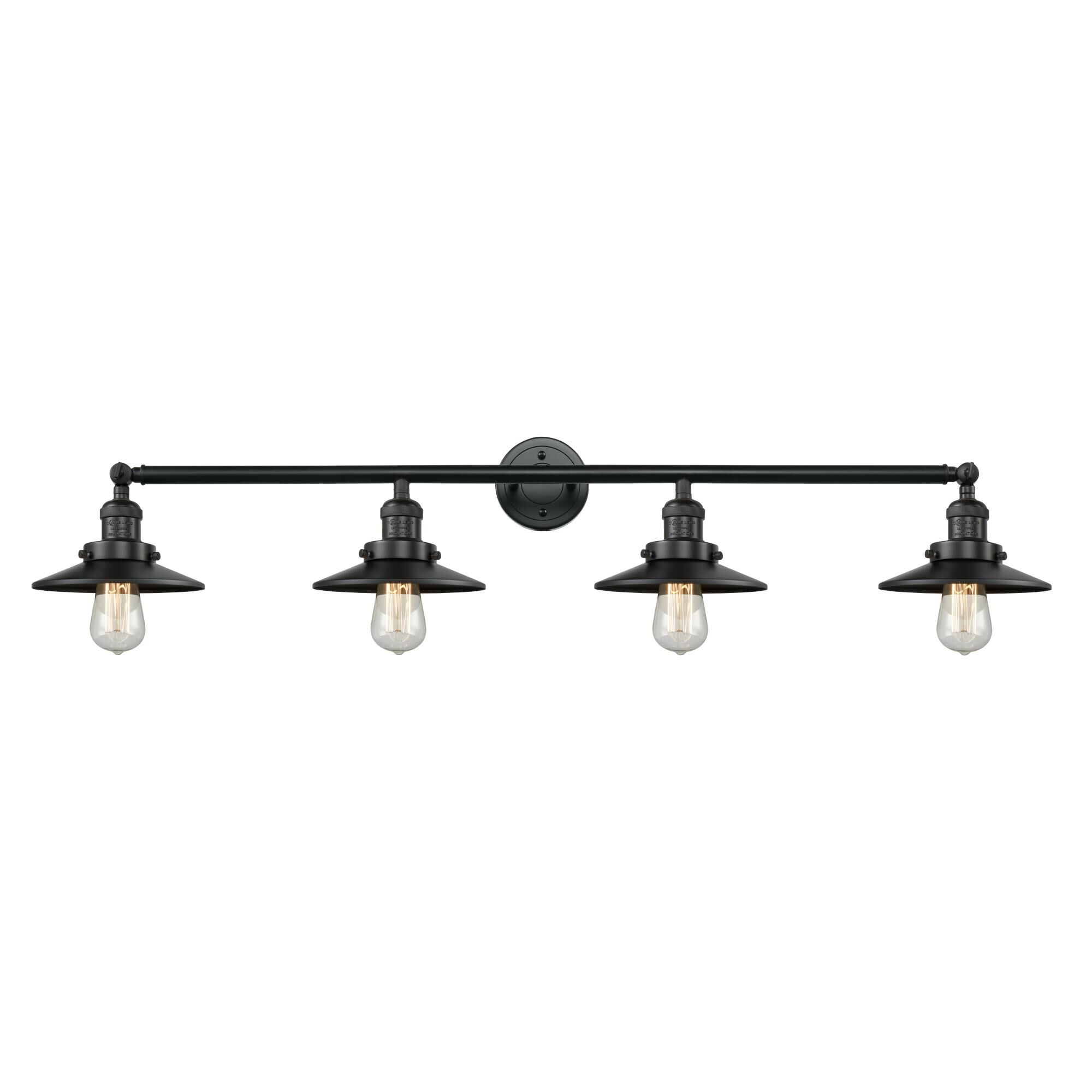 Bruno Marashlian Railroad 44 Inch 4 Light Bath Vanity Light by Innovations Lighting