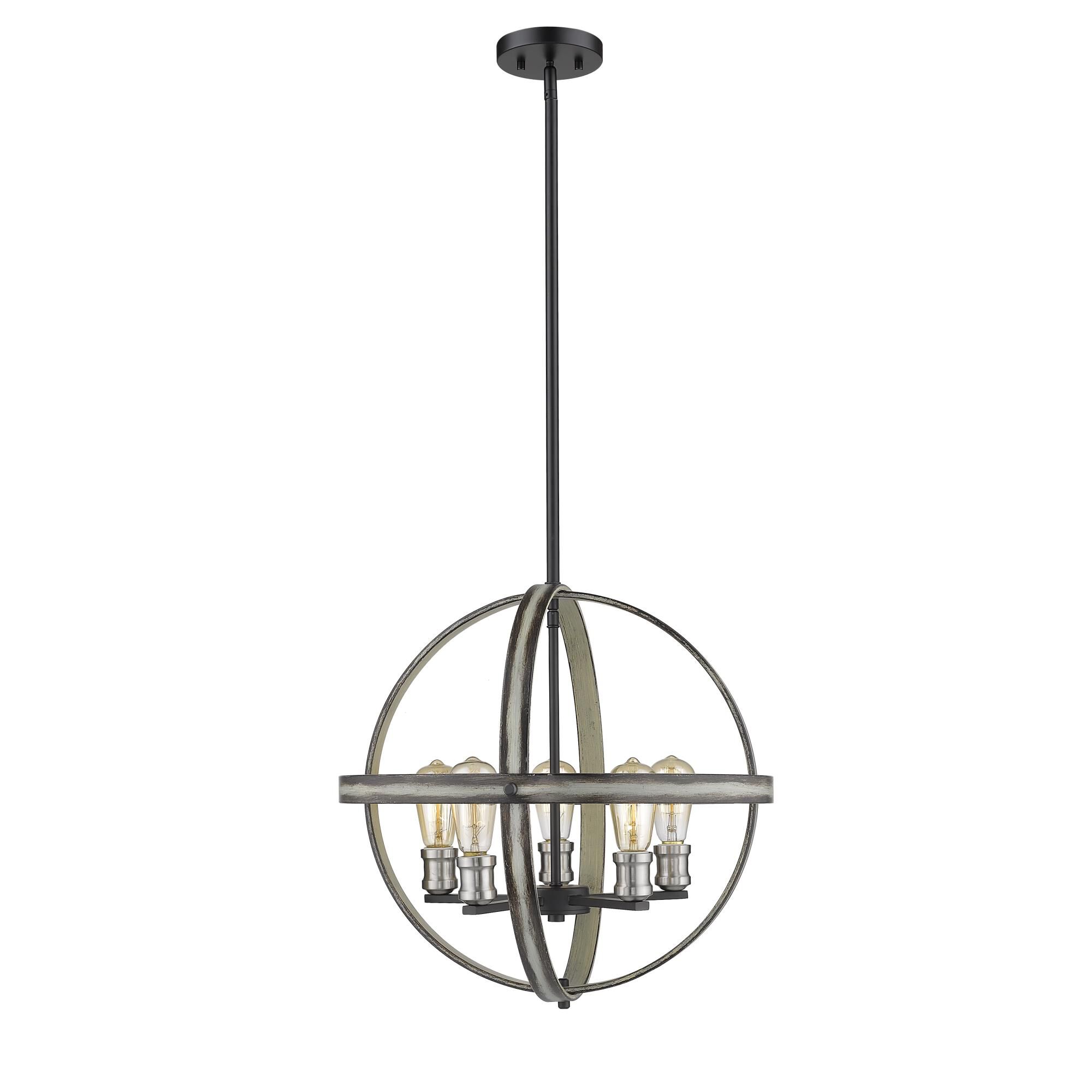 Kirkland 20 Inch 5 Light Mini Chandelier by Z-Lite