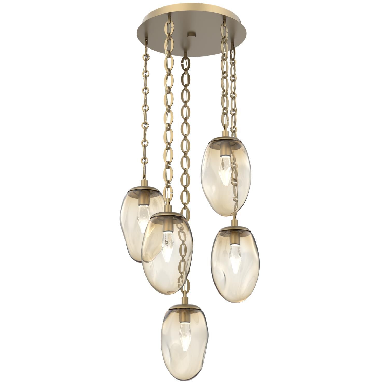 Levi Wilson Meteo Led 22 Inch Multi Light Pendant by Hammerton Studio