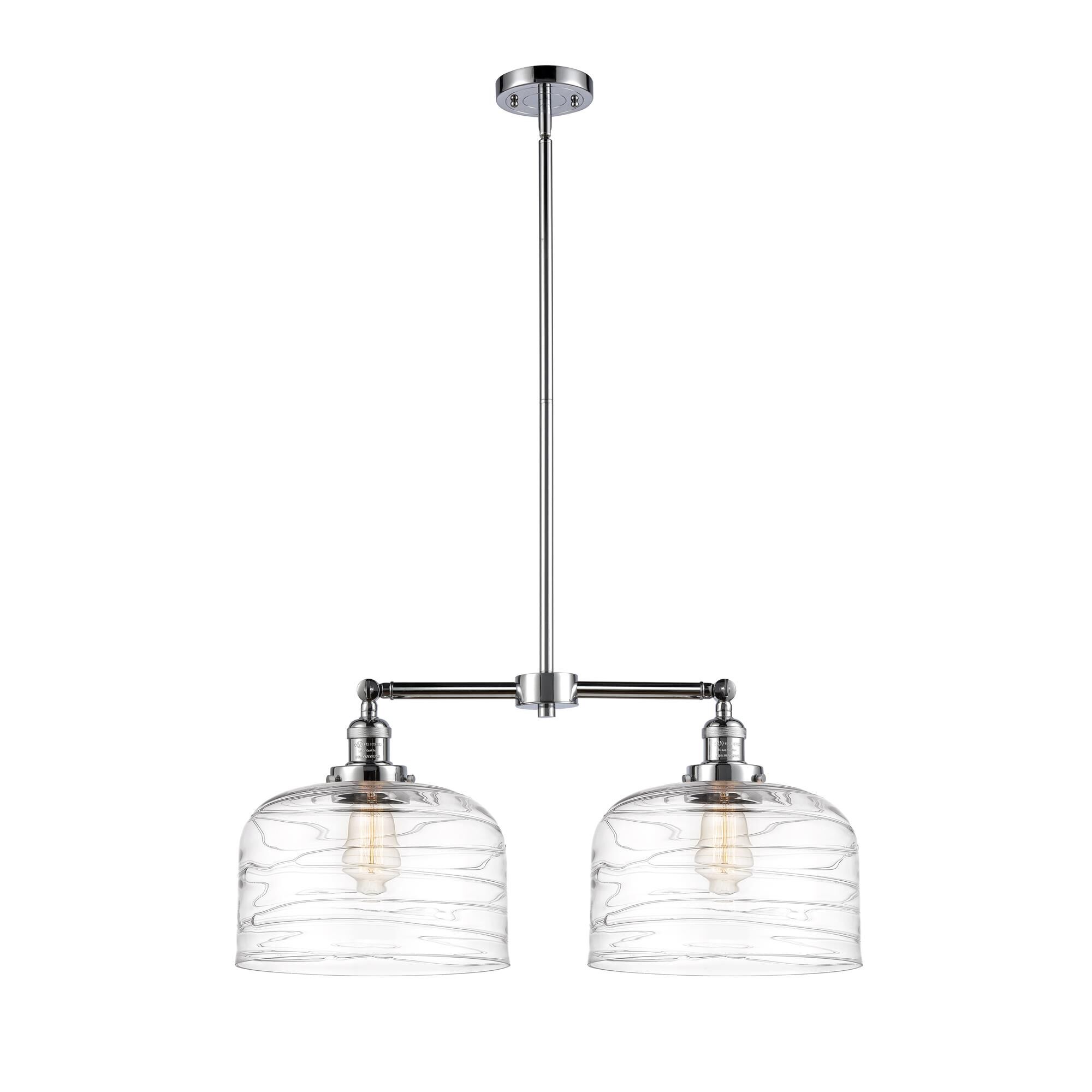 Bruno Marashlian Large Bell 21 Inch 2 Light Mini Chandelier by Innovations Lighting
