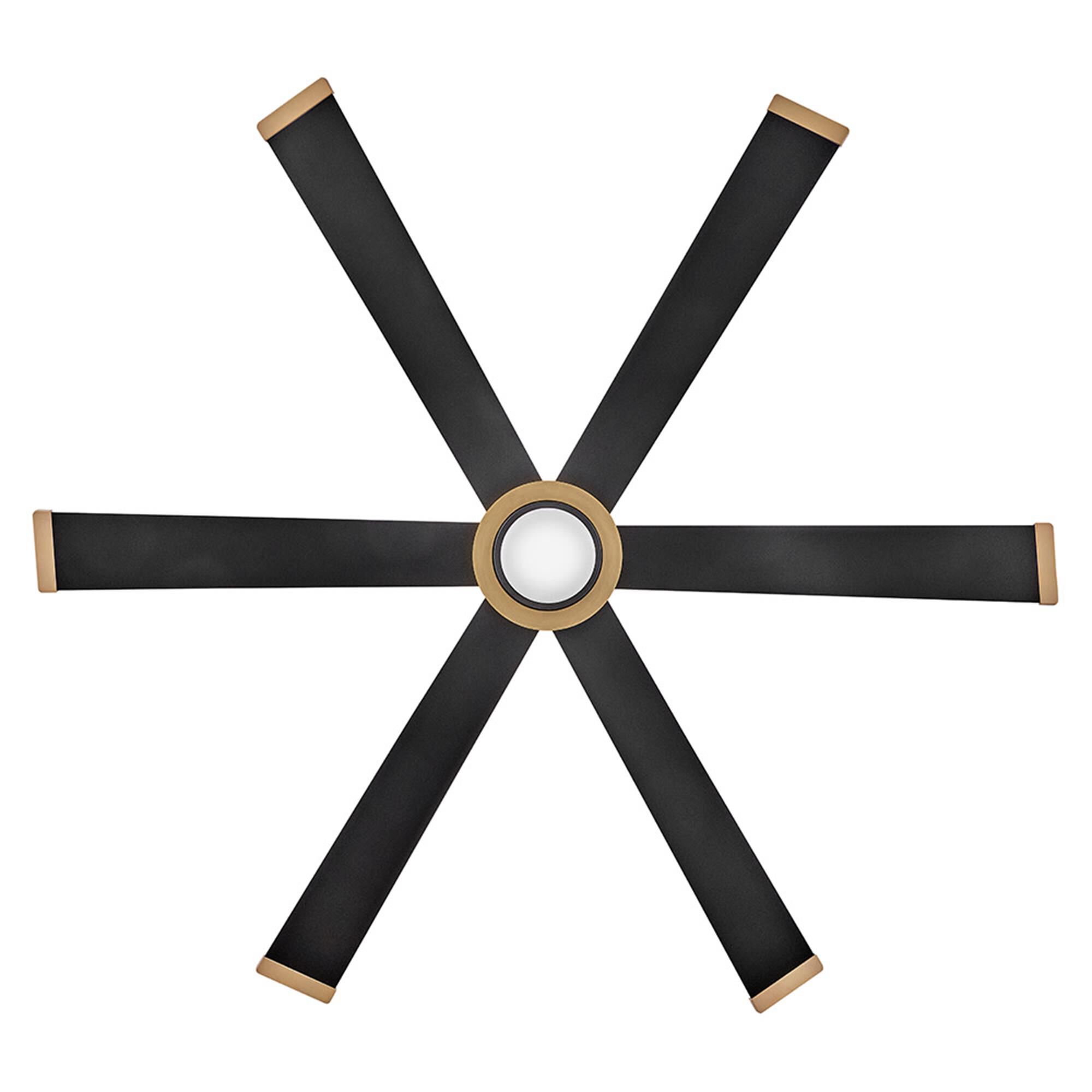 Andros 64 Inch Ceiling Fan with Light Kit,