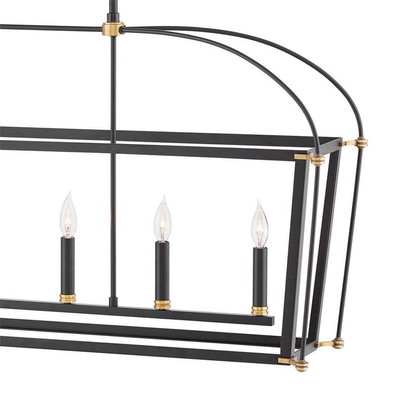 Selby Medium Linear Chandelier by Hinkley