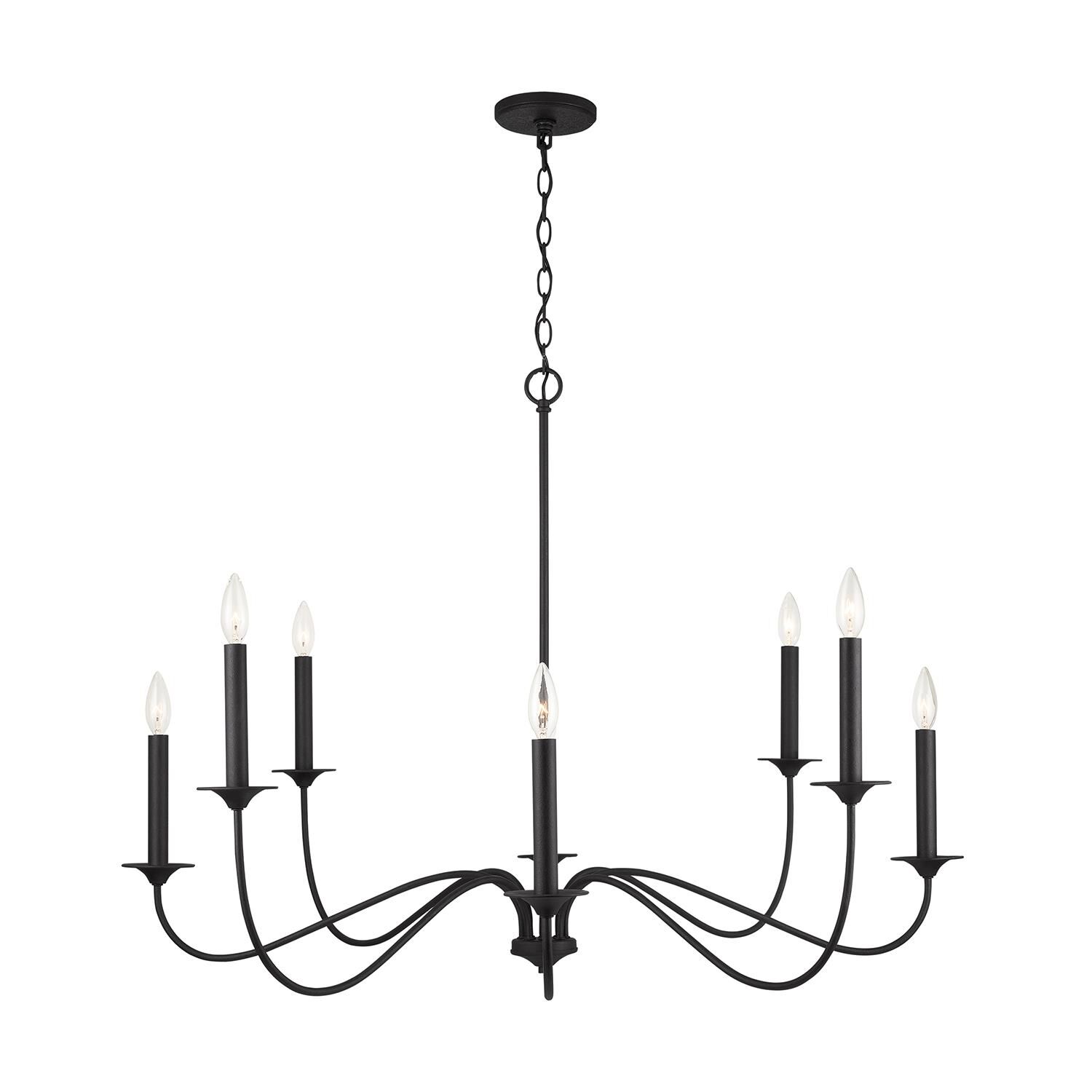 Vincent 40 Inch 8 Light Chandelier by Capital Lighting Fixture Company - Clearance