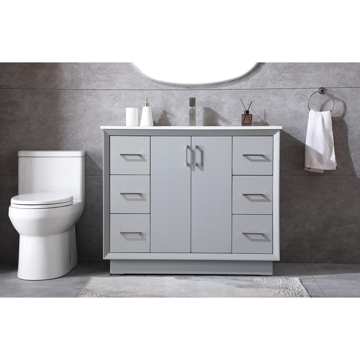 Hayes 42 Inch Bath Vanity by Elegant Decor