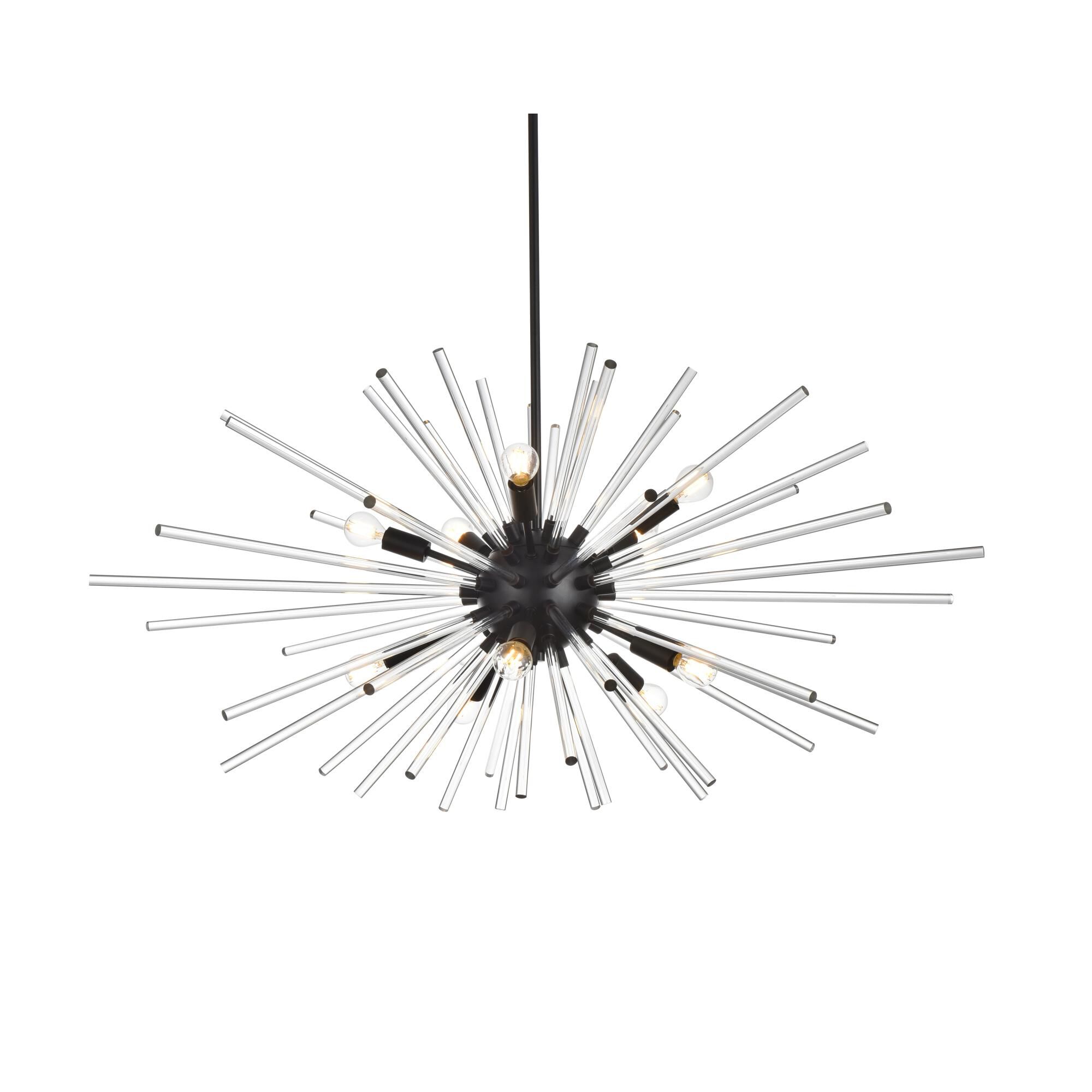 Sienna 46 Inch 10 Light Chandelier by Elegant Lighting
