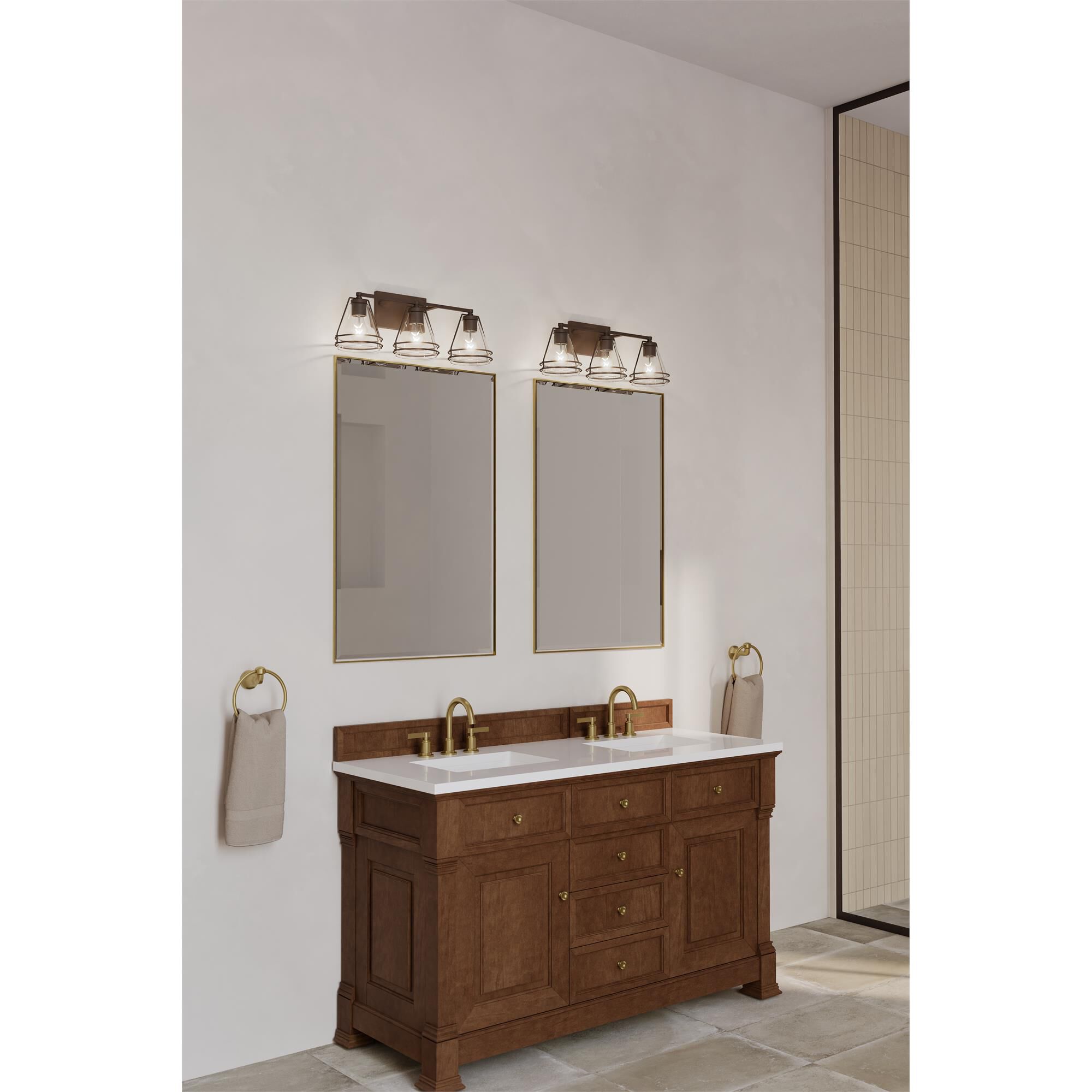 Lorenth 24 Inch Bath Vanity Light by Minka Lavery