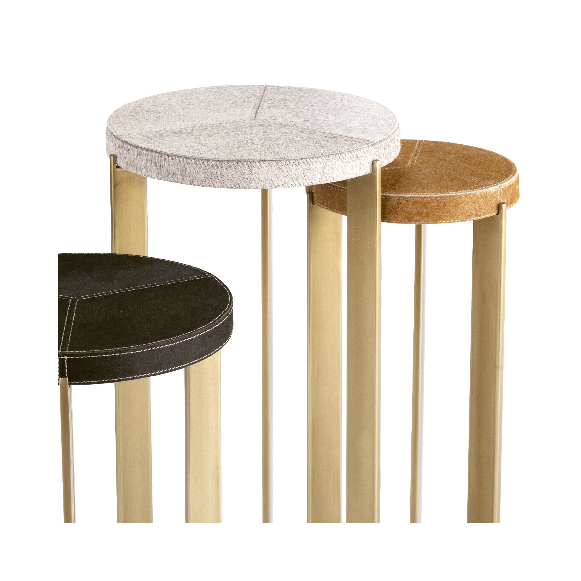 Shown in Brass finish and - None - shade