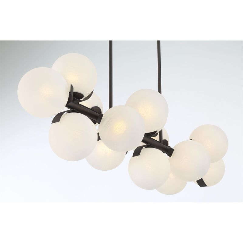 Vino 18 Inch Linear Suspension Light by Metropolitan Lighting