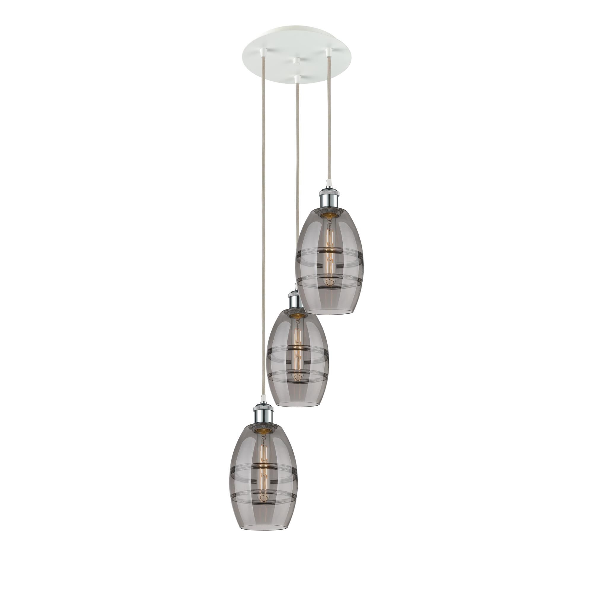 Bruno Marashlian Vaz 12 Inch Multi Light Pendant by Innovations Lighting