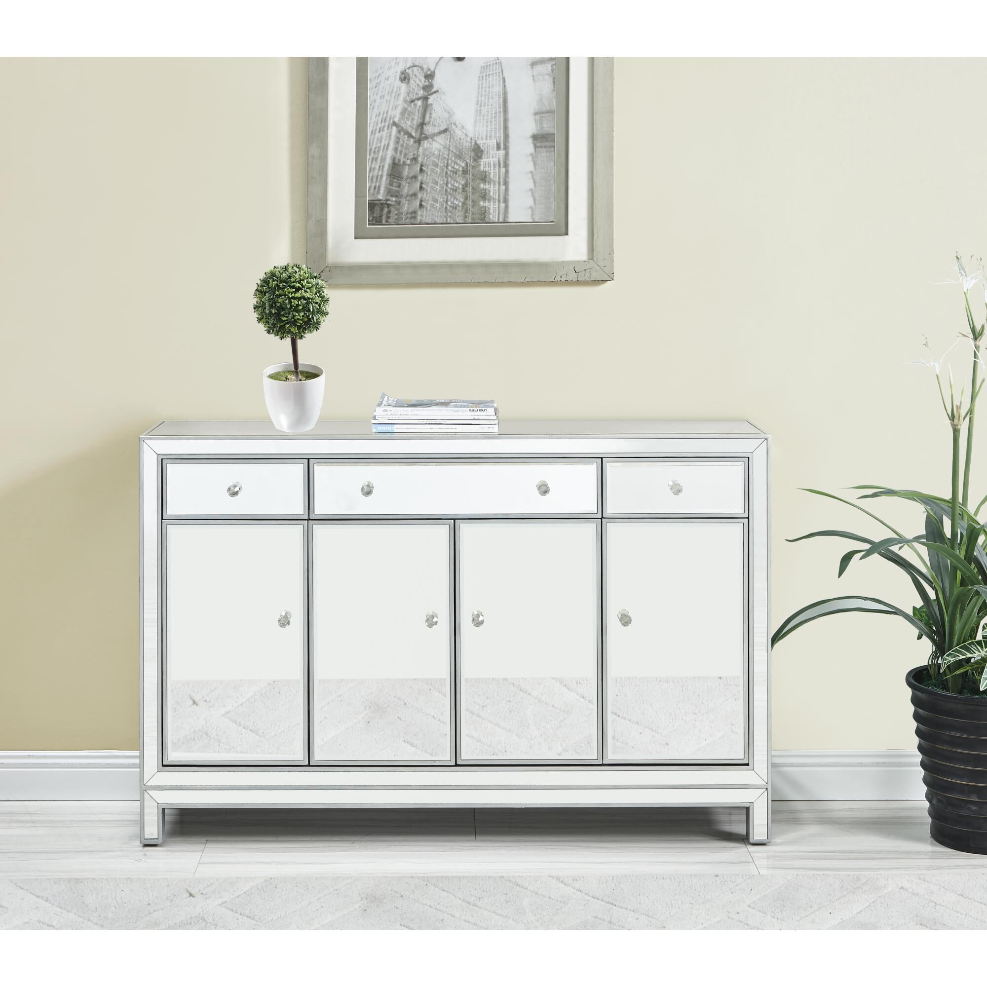 Reflexion Credenza by Elegant Decor