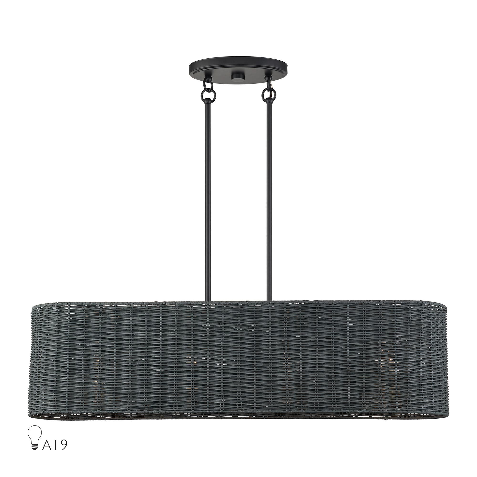 Weavington 36 Inch Linear Suspension Light by Livex Lighting