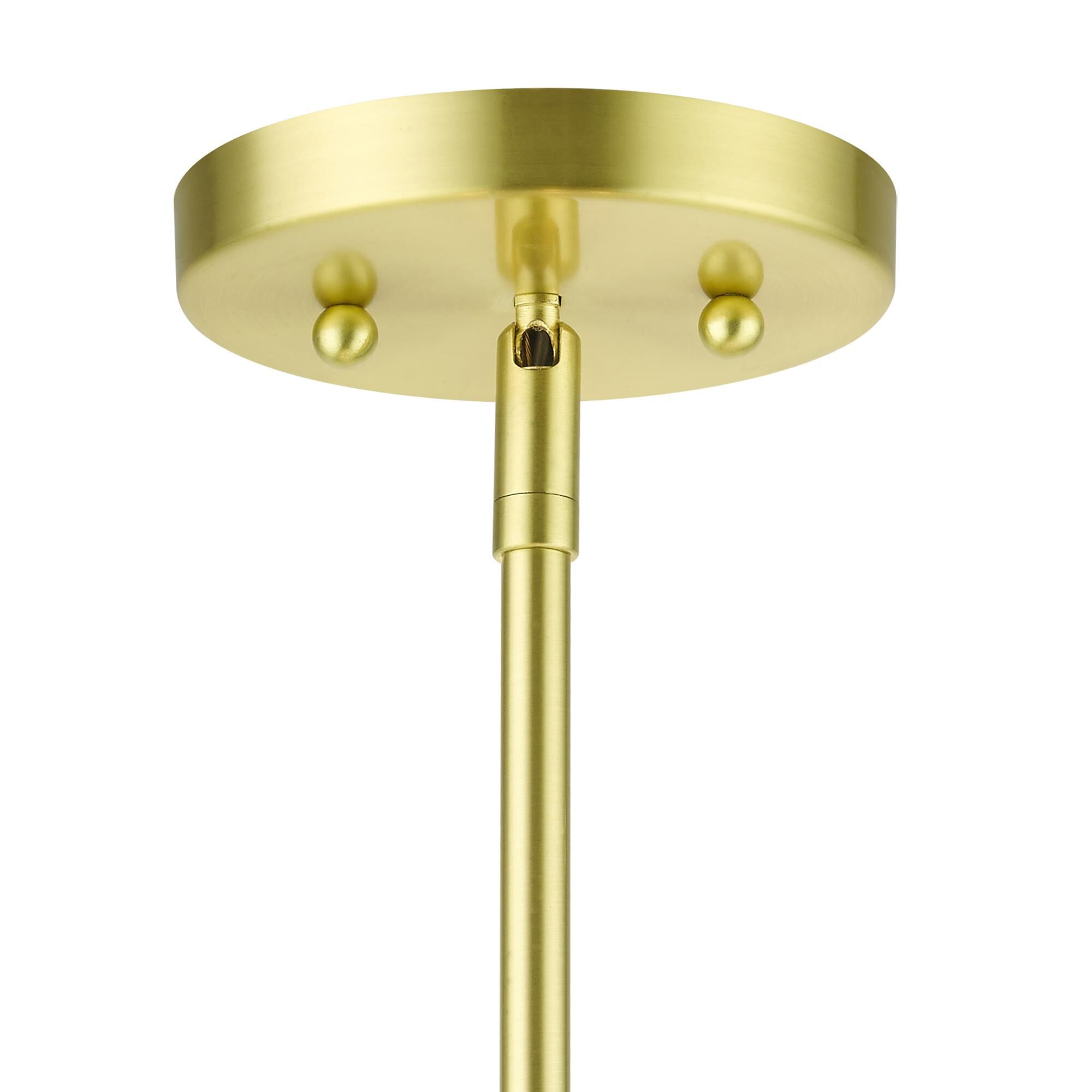 Shown in Satin Brass finish and Hand Crafted Hardback  Completely Finished With Off-White Color Fabric Outside and Inside shade